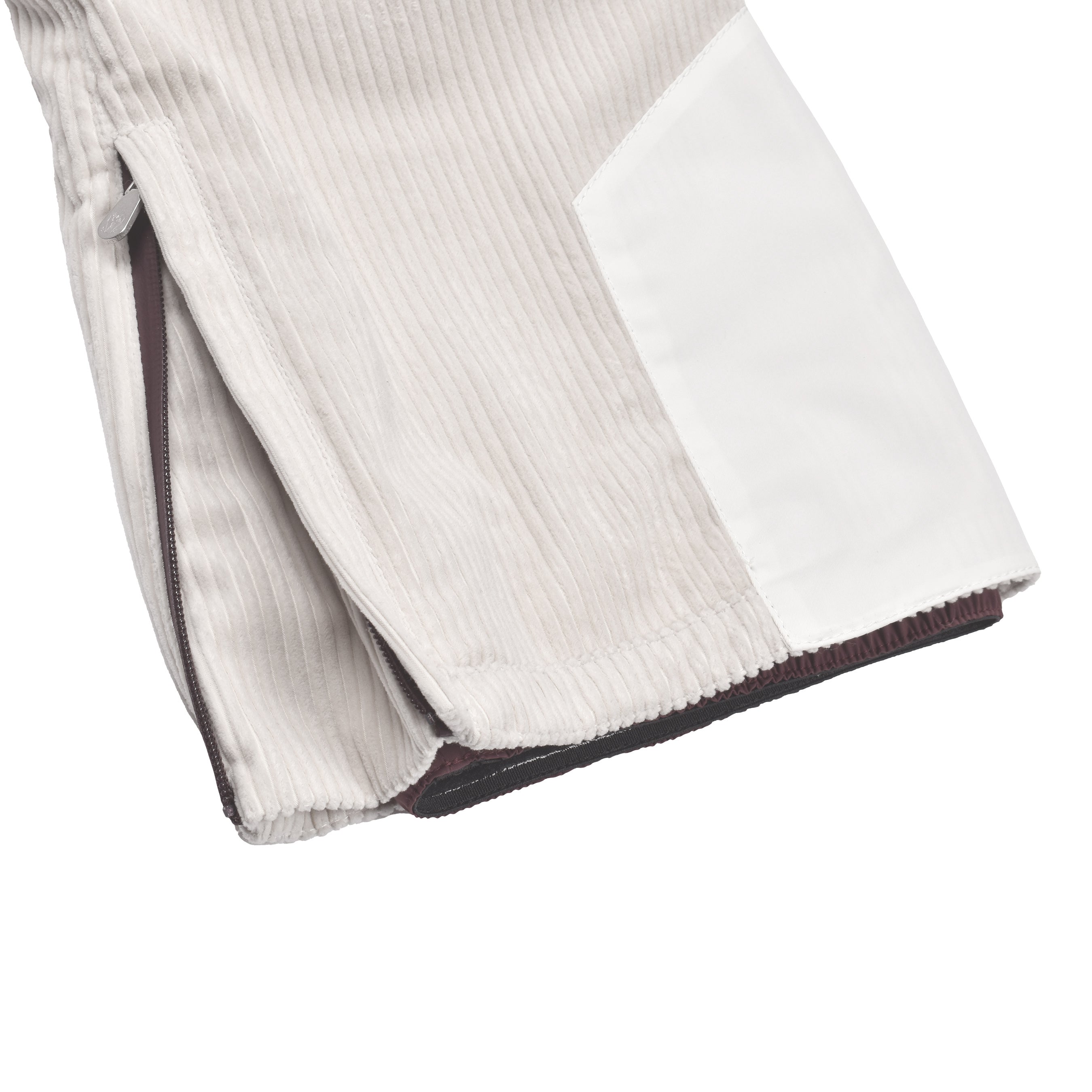 BRUNELLO CUCINELLI MEN'S TALC CASHMERE BLEND SKI TROUSERS