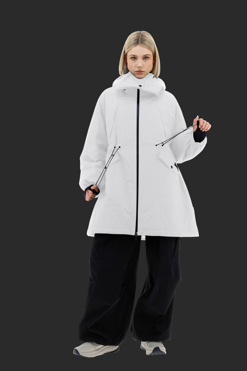 Herno Women's Laminar Jacket In GORE-TEX In Ice