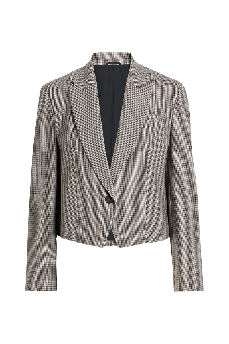 Brunello Cucinelli One-Button Short Jacket MB0602327