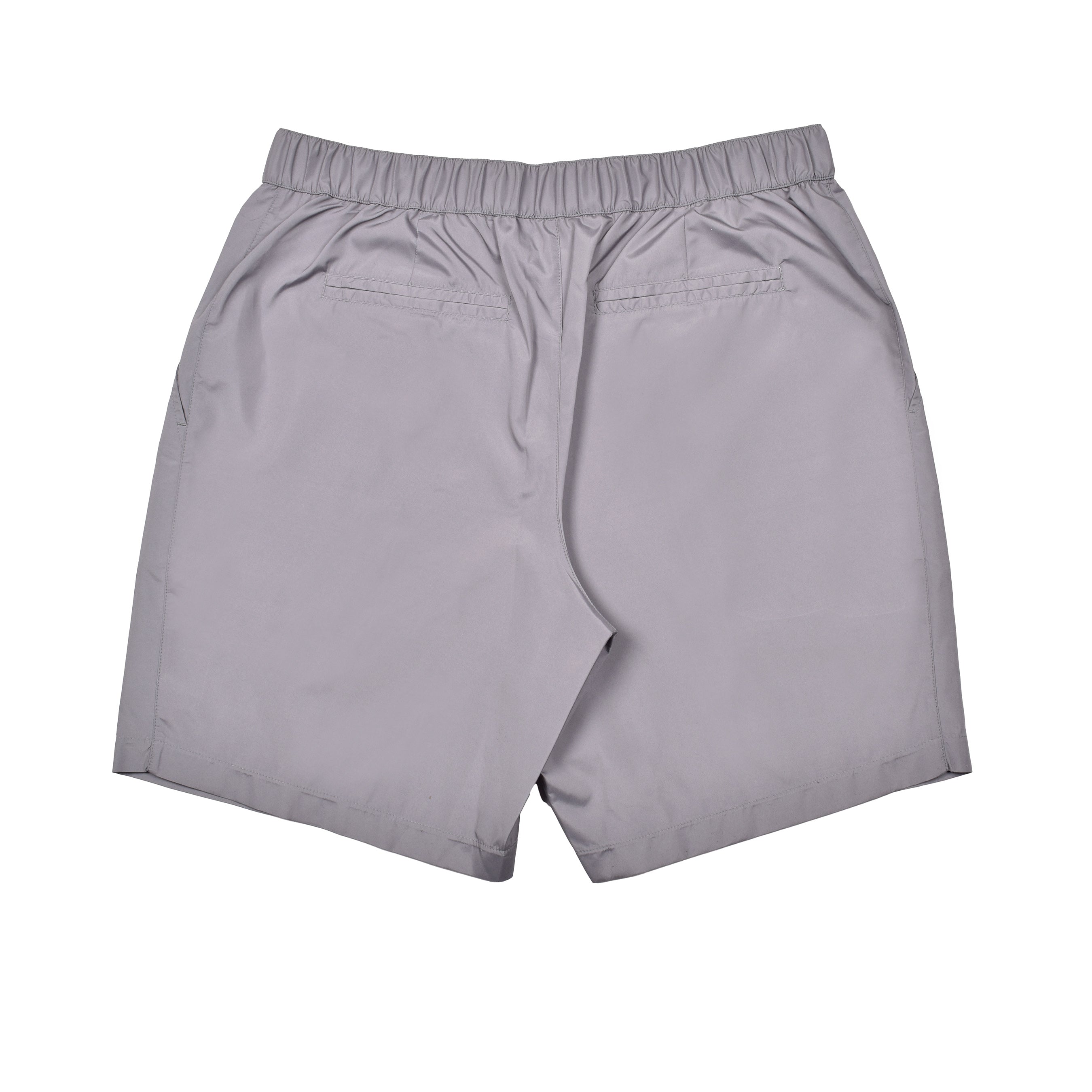BRUNELLO CUCINELLI MEN'S LIGHT GREY TAILORED SHORTS