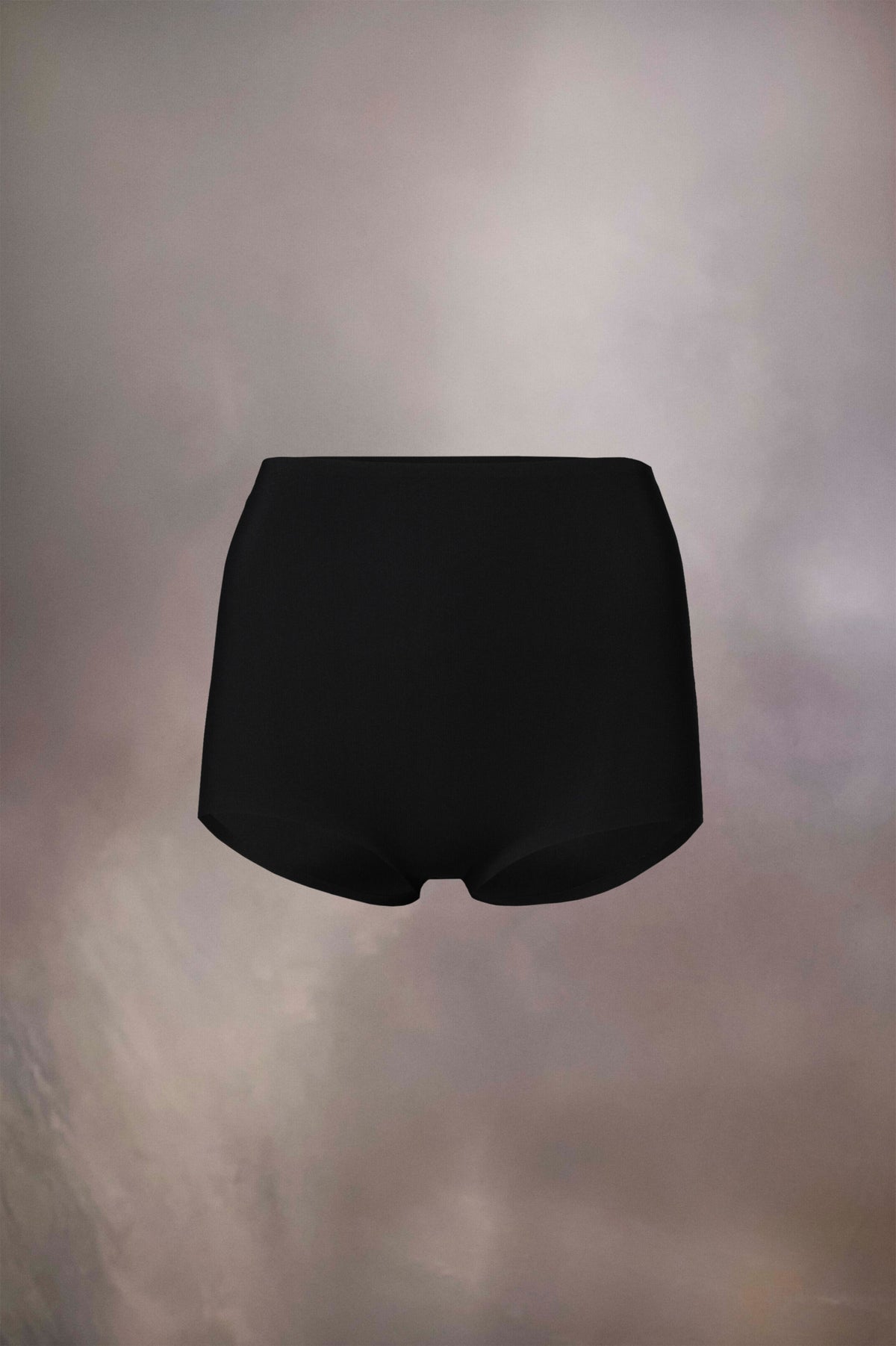 MAISON MARGIELA WOMEN'S BLACK HIGH-WAISTED BRIEFS