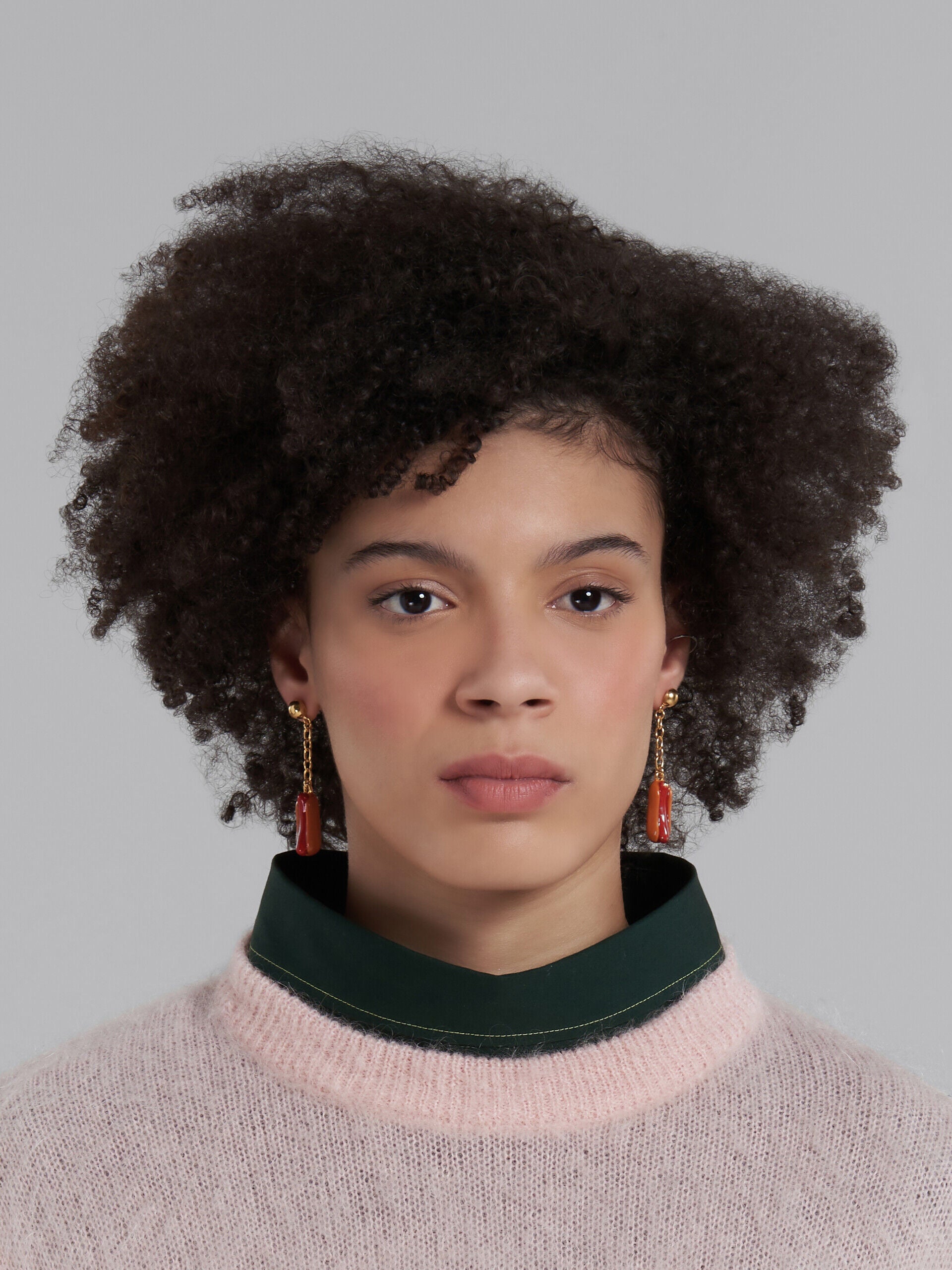 MARNI WOMEN'S GOLD CHAIN DROP EARRINGS