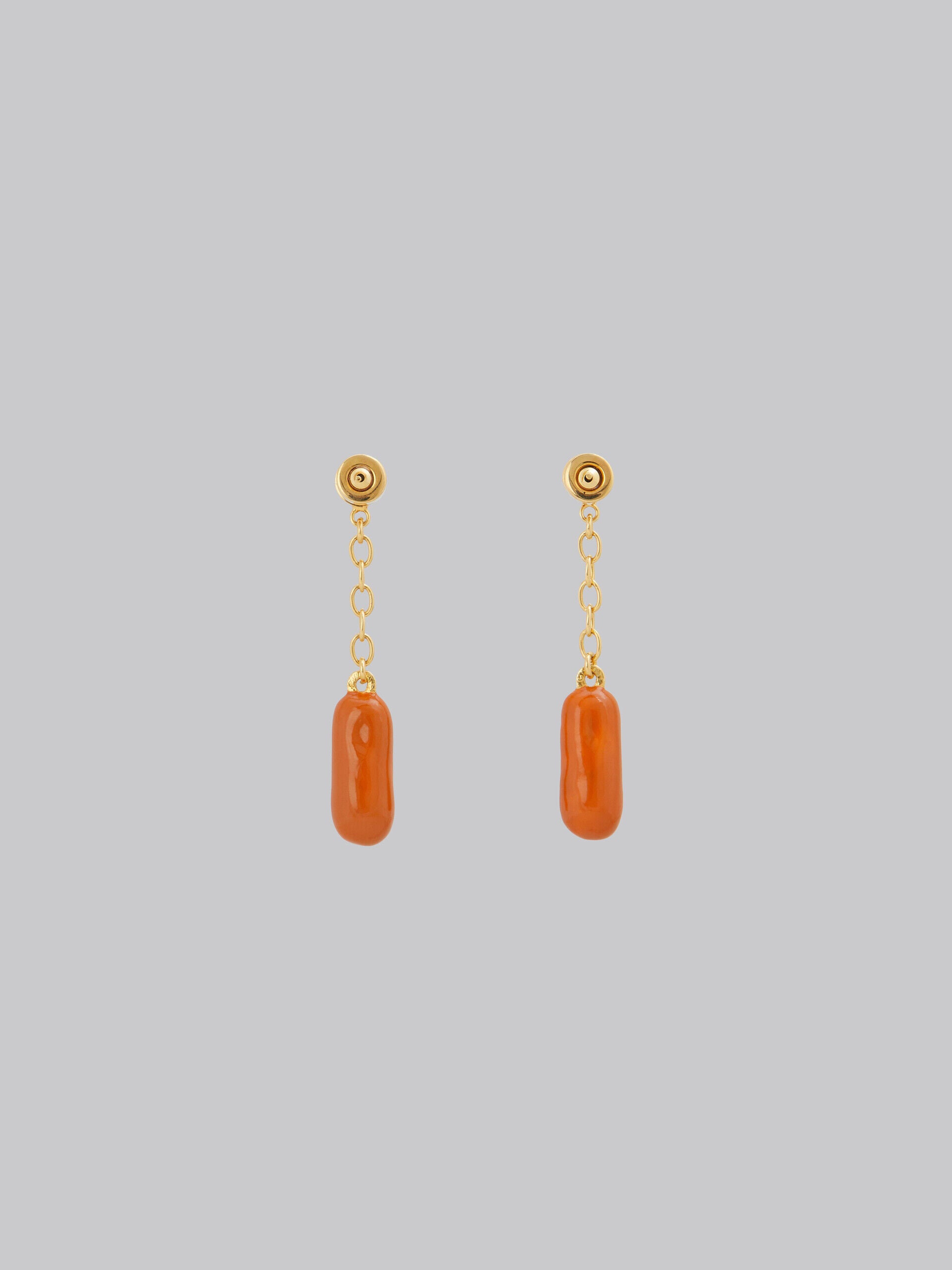 MARNI WOMEN'S GOLD CHAIN DROP EARRINGS