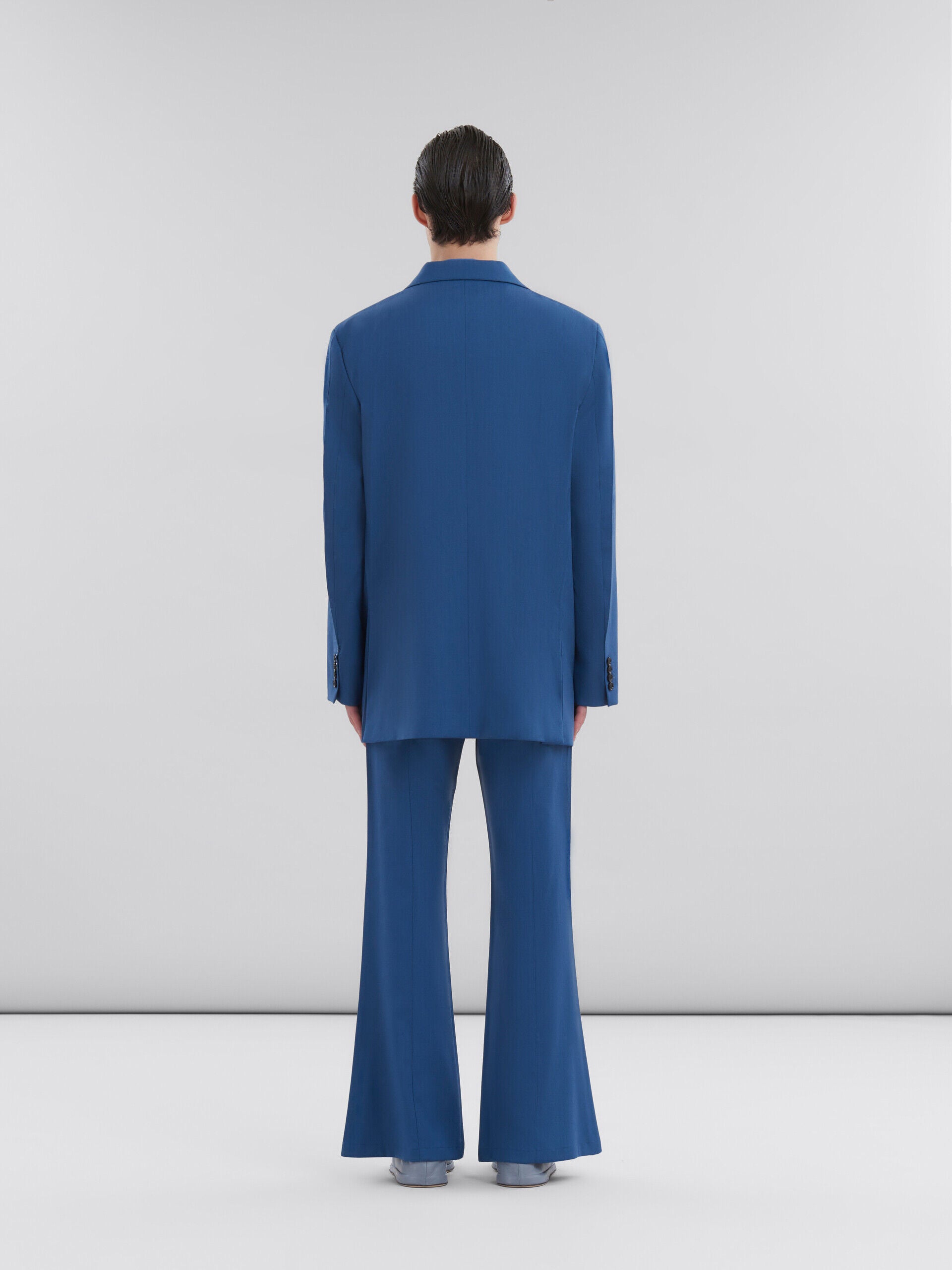 MARNI MEN'S BLUE TAILORED BLAZER