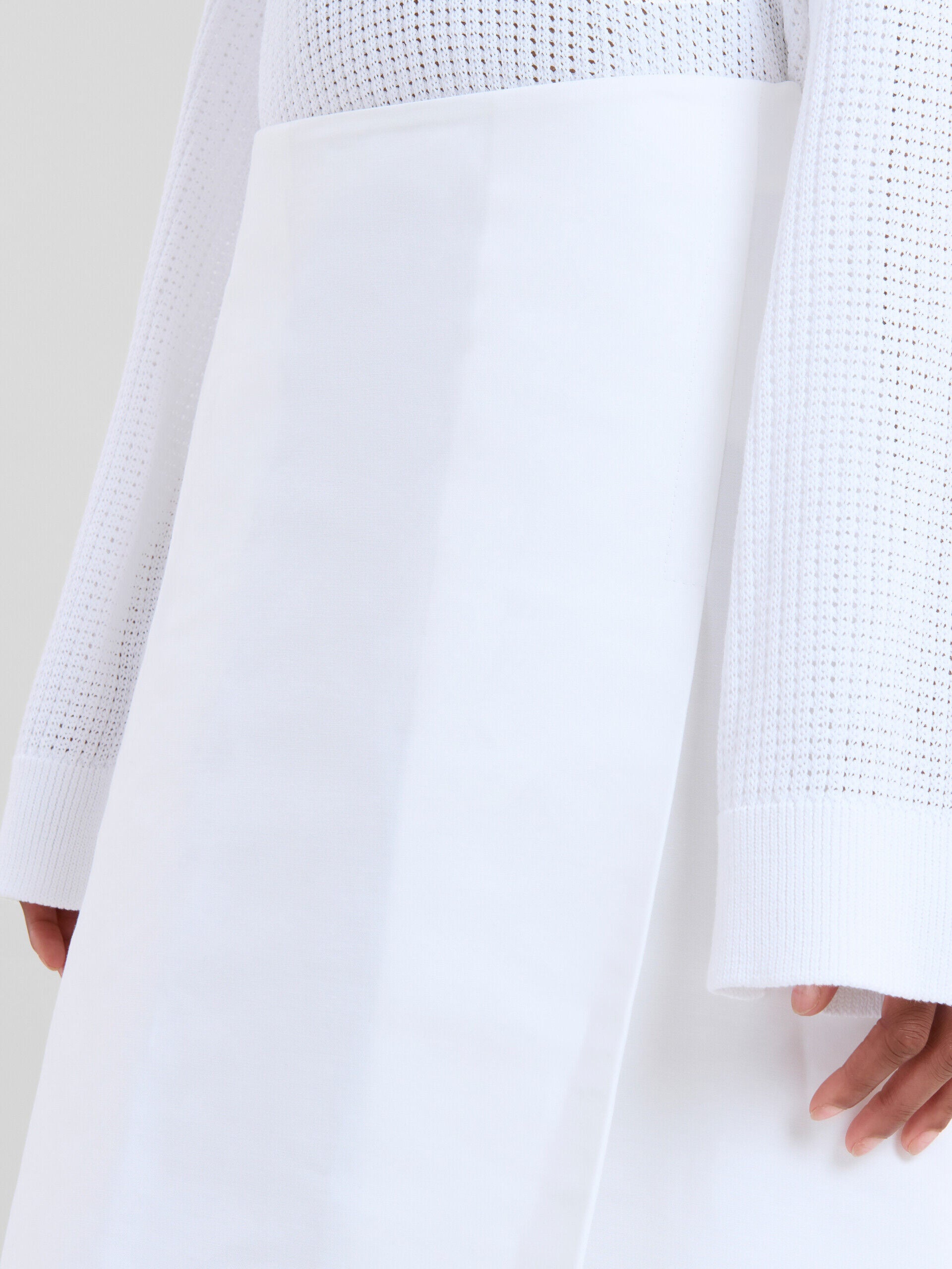 MARNI WOMEN'S WHITE A-LINE SKIRT