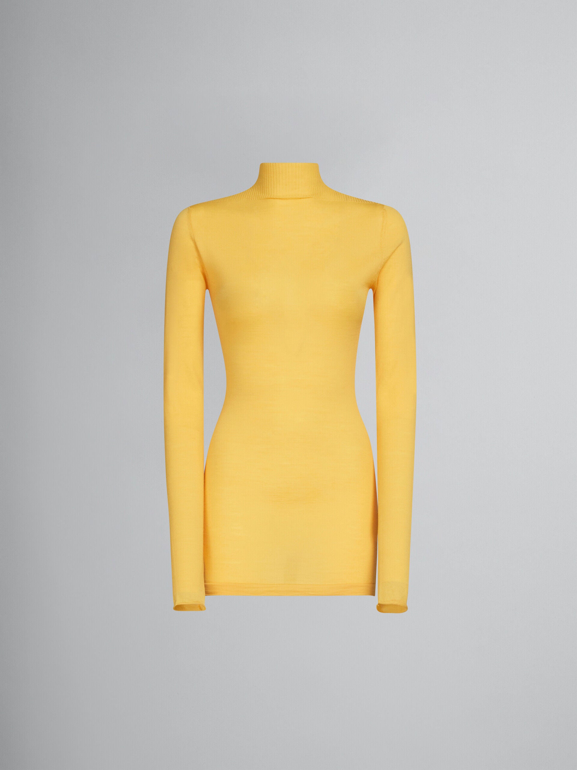 MARNI WOMEN'S MAIZE MOCK NECK FITTED SWEATER