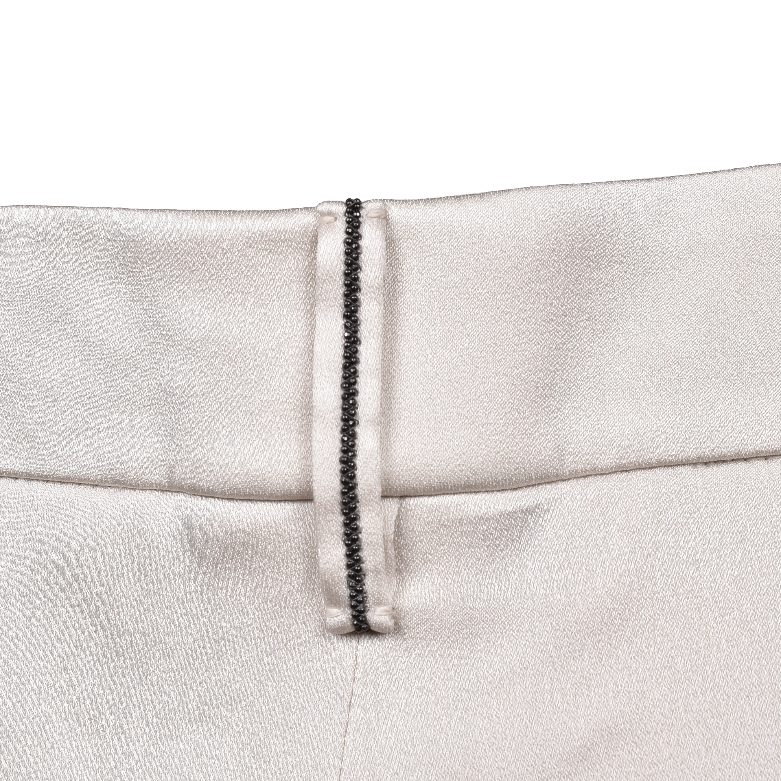 BRUNELLO CUCINELLI WOMEN'S BUTTER TAILORED TROUSERS