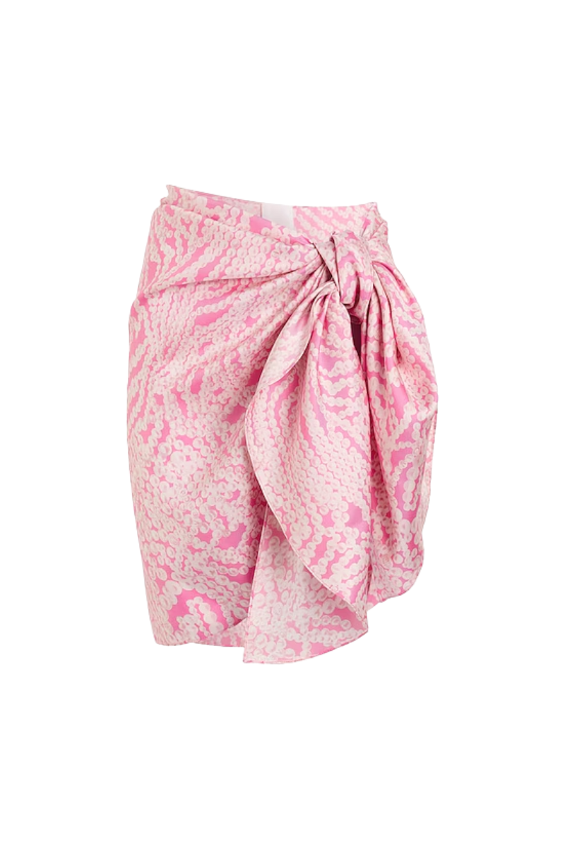 Givenchy Swimwear Silk Cover-ups Pink/White
