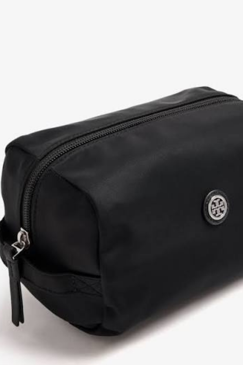 Tory Burch Virginia Large Cosmetic Case Black 84999-001