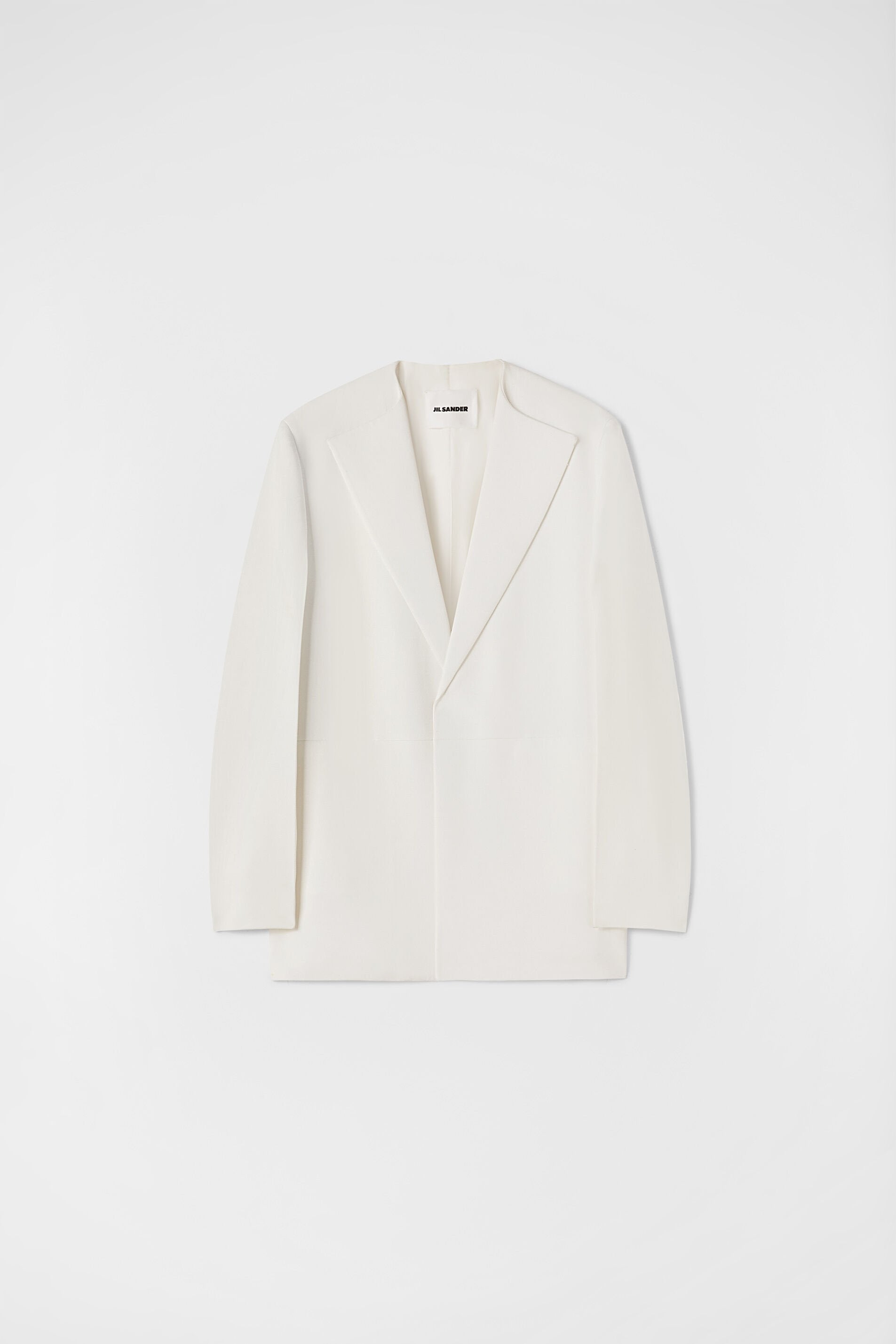 JIL SANDER WOMEN'S OFF WHITE TAILORED JACKET