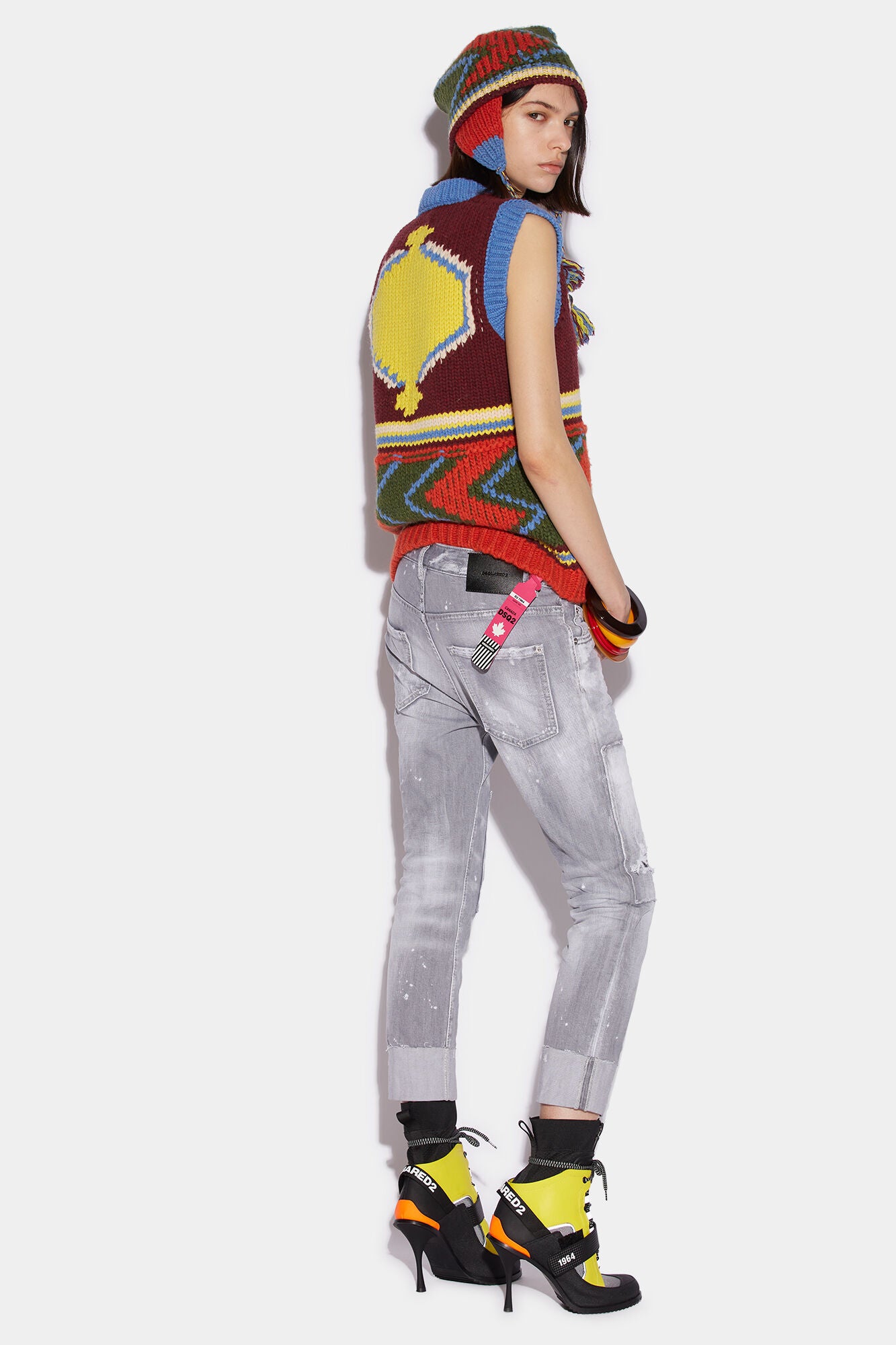 DSQUARED2 WOMEN'S PANTS S72LB0552_S30260_852 NWT