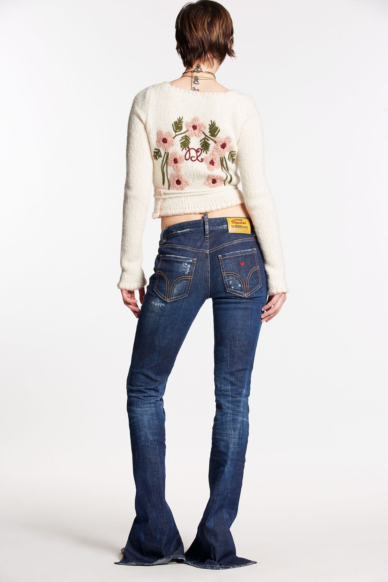 DSQUARED2 WOMEN'S PANTS S72LB0655_S30342_470 NWT