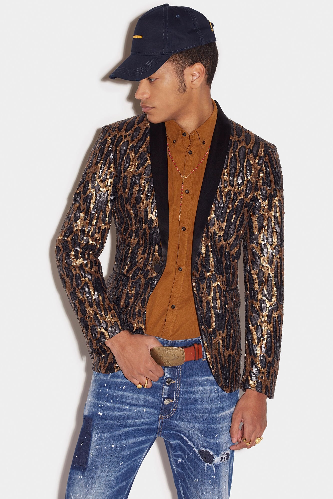 DSQUARED2 MEN'S JACKET S74BN1129_S54816_001F NWT
