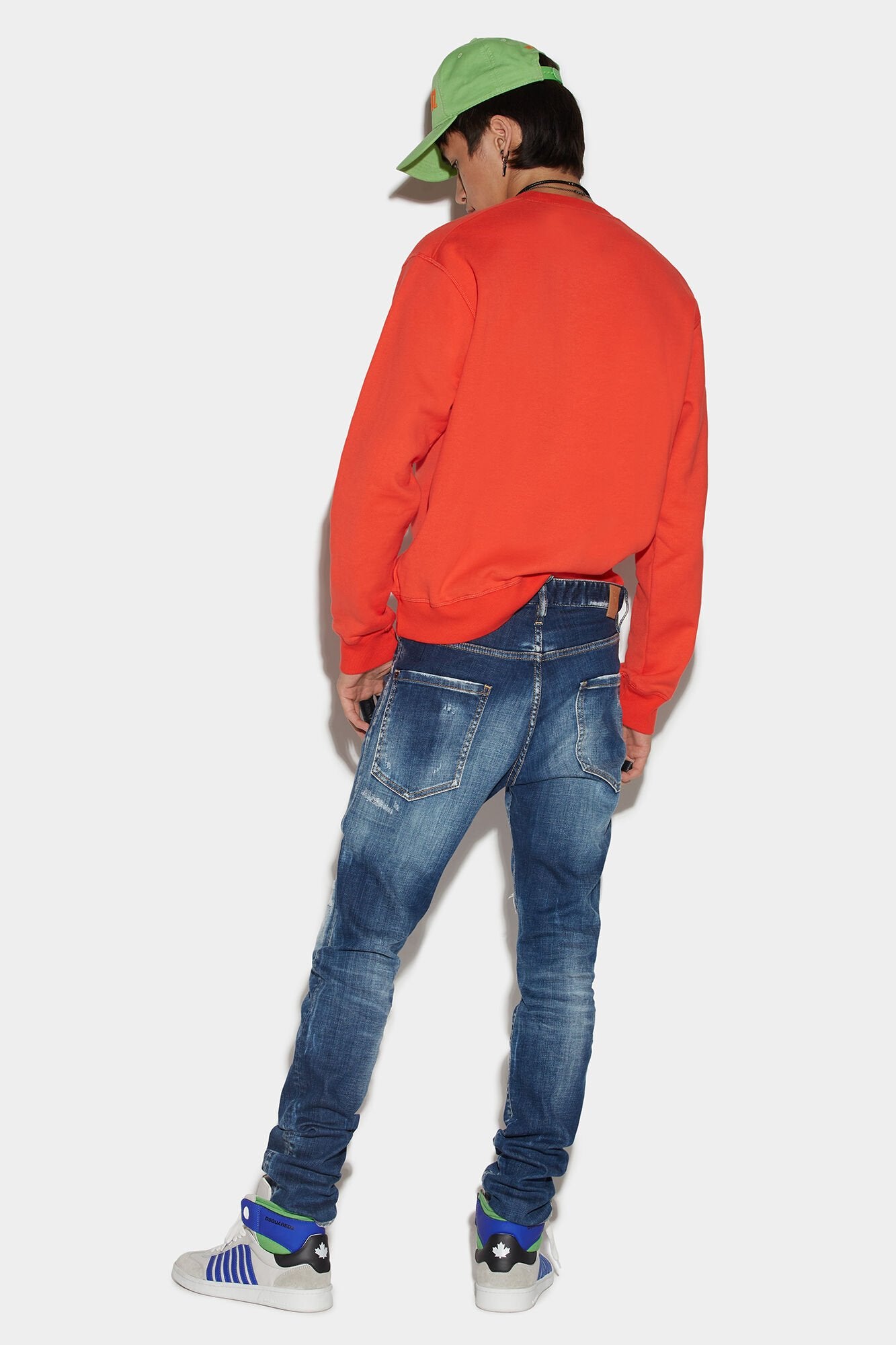 DSQUARED2 MEN'S PANTS S74LB1266_S30342_470 NWT
