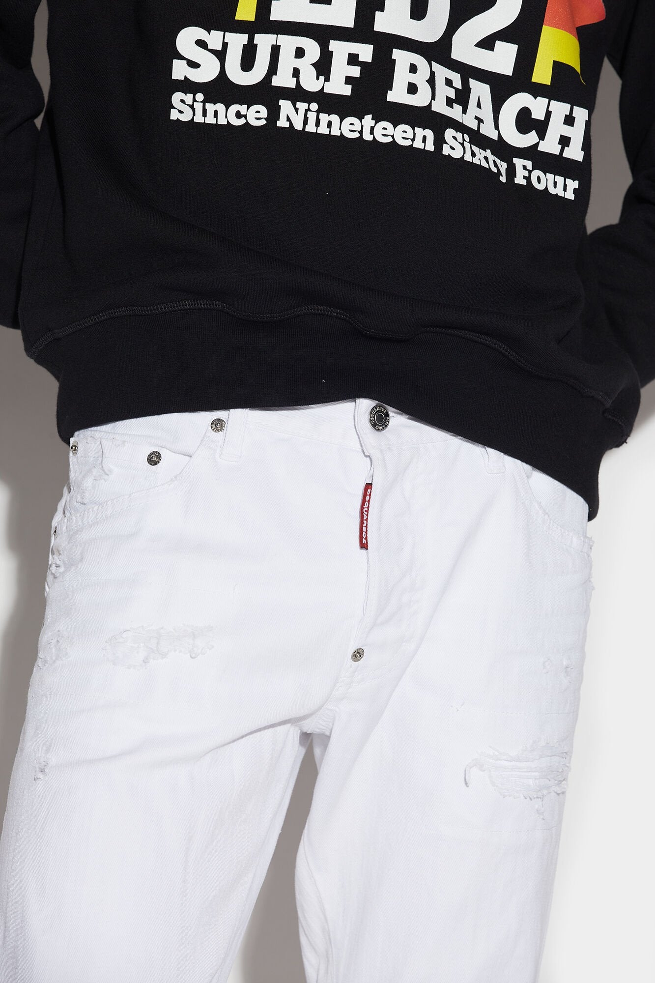 DSQUARED2 MEN'S PANTS S74LB1278_STN833_100 NWT