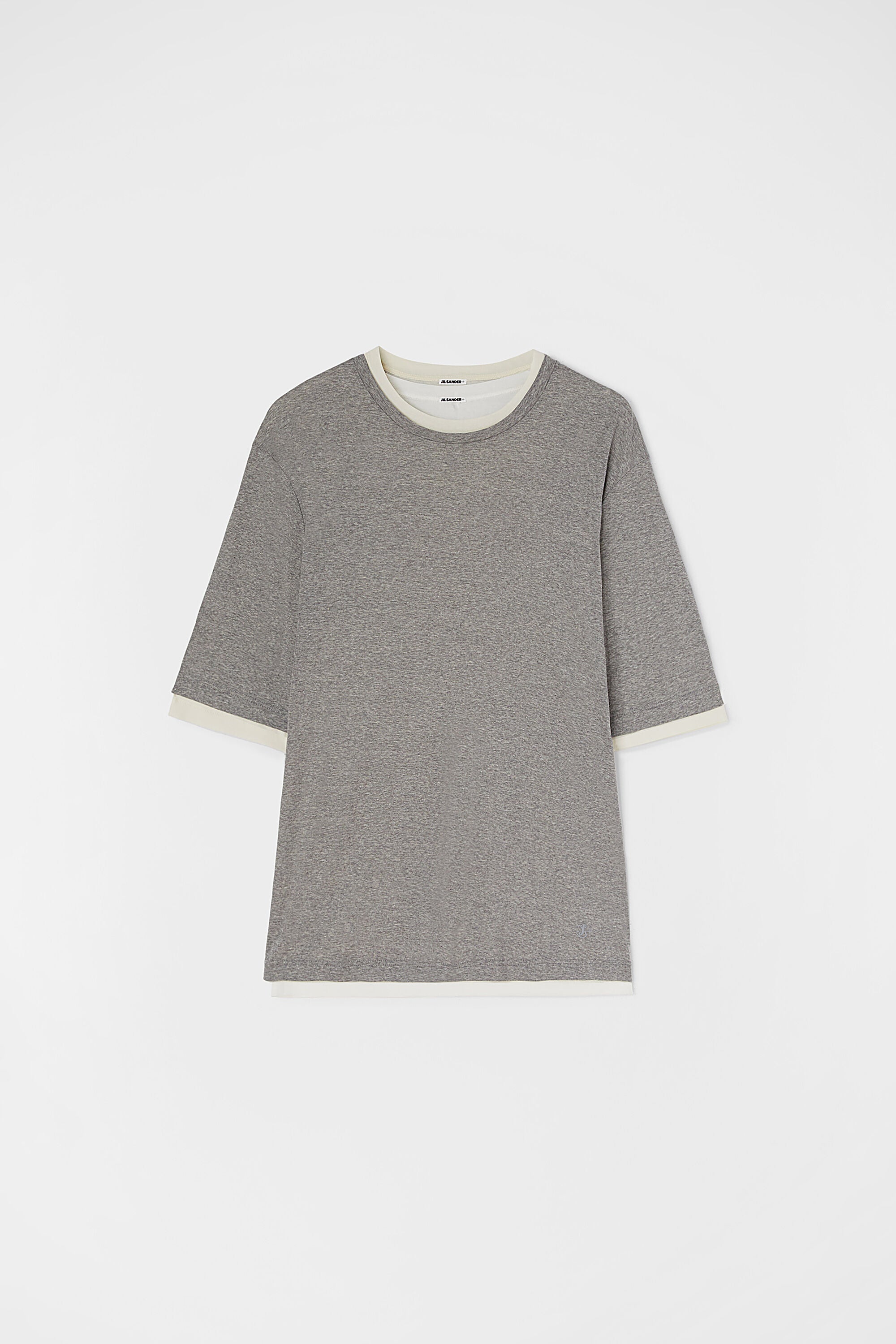 JIL SANDER MEN'S GRANITE SHORT SLEEVE T-SHIRT
