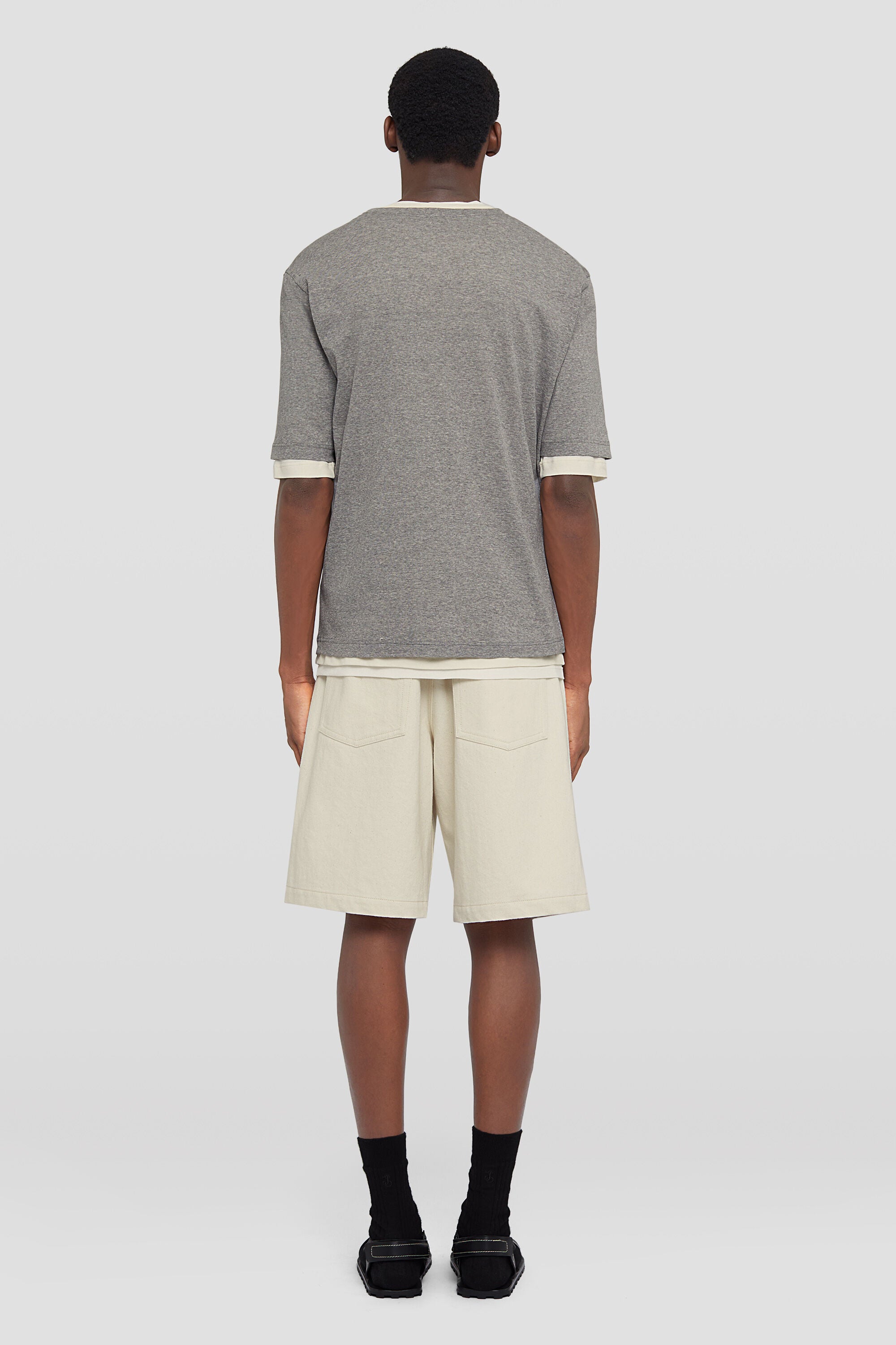 JIL SANDER MEN'S GRANITE SHORT SLEEVE T-SHIRT