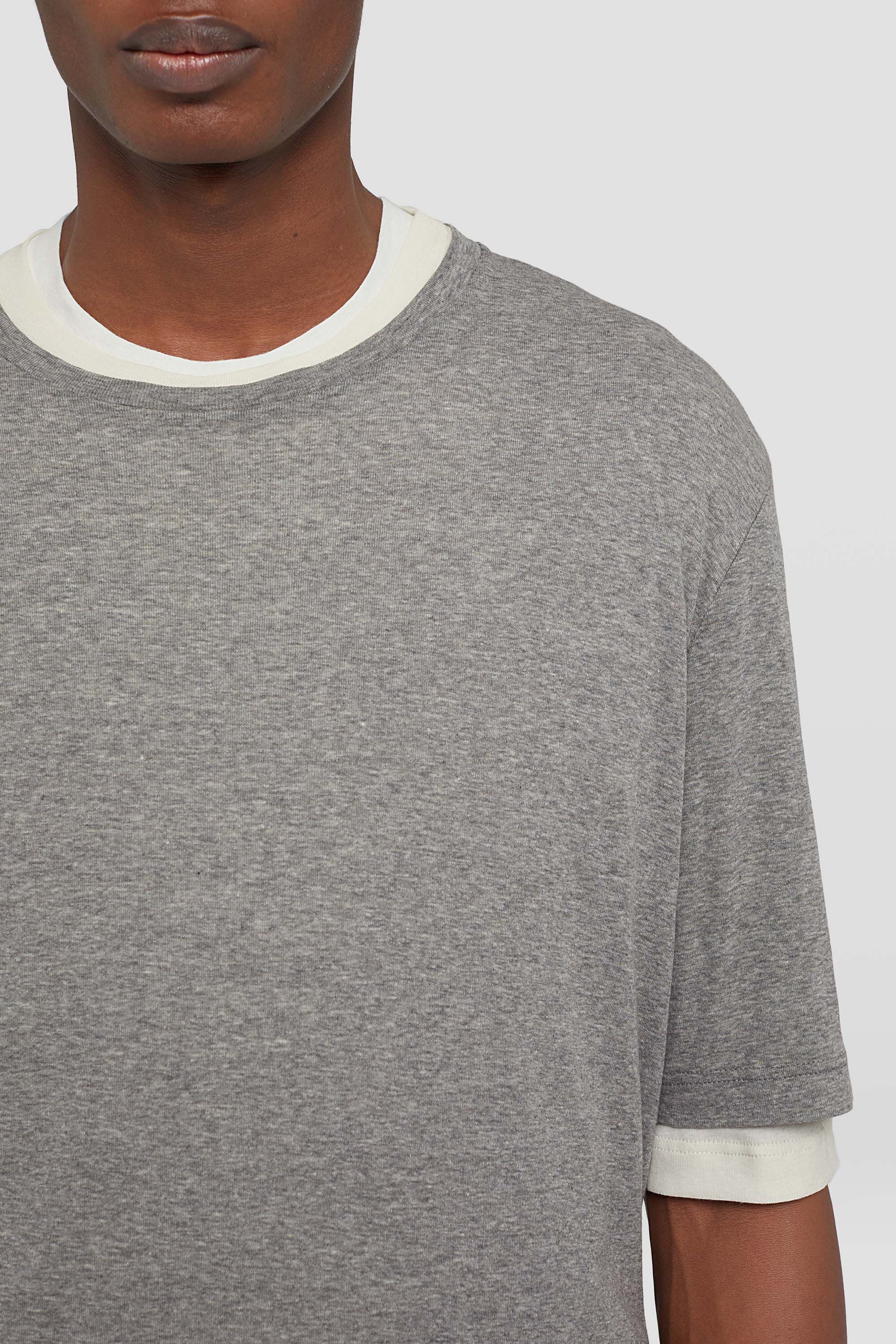 JIL SANDER MEN'S GRANITE SHORT SLEEVE T-SHIRT