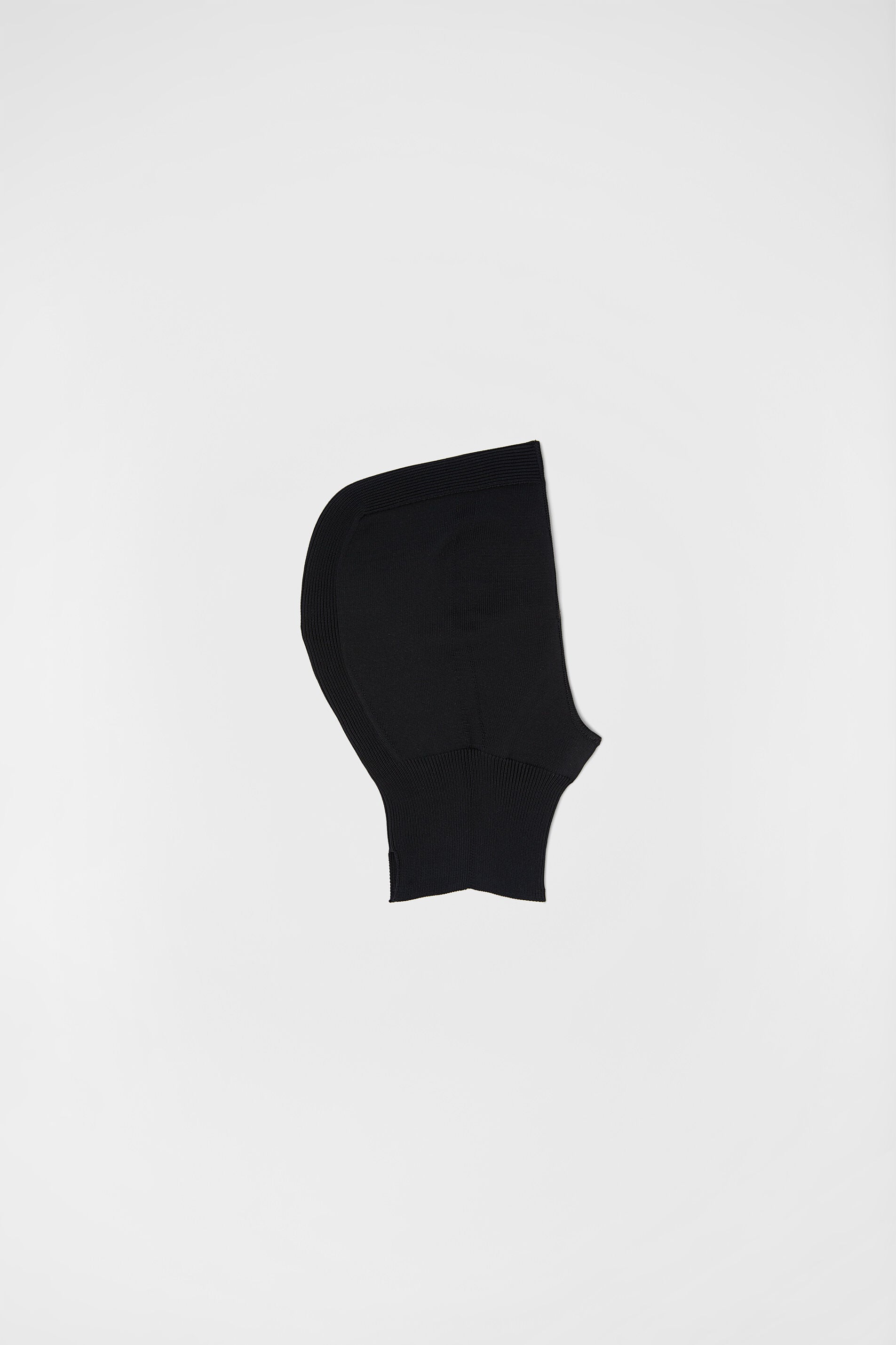 JIL SANDER WOMEN'S BLACK KNIT BALACLAVA