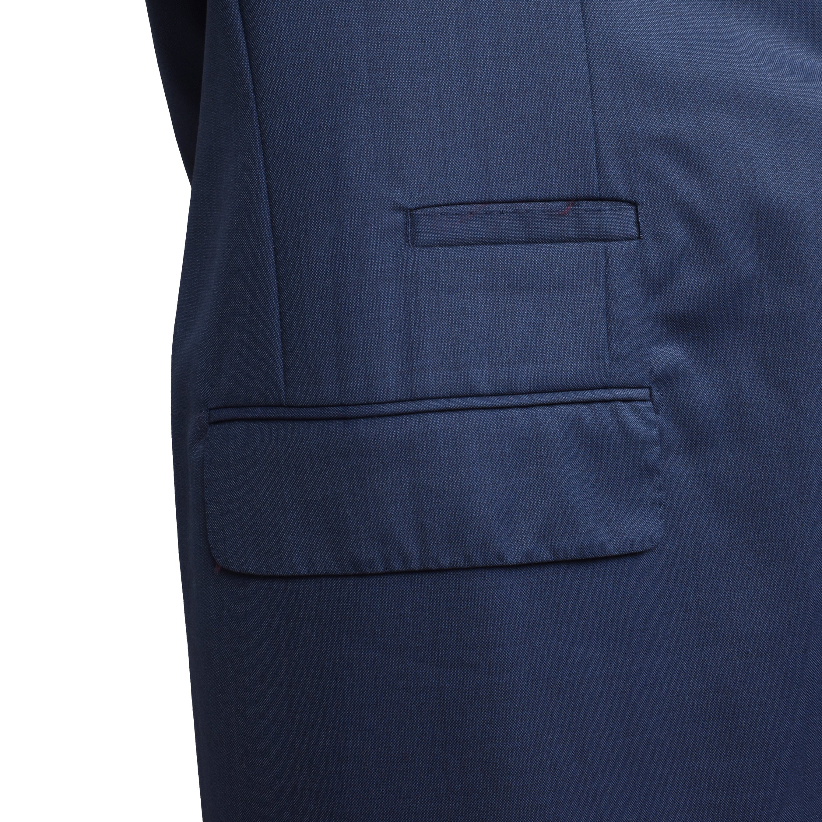 BRUNELLO CUCINELLI MEN'S NAVY VIRGIN WOOL BLAZER