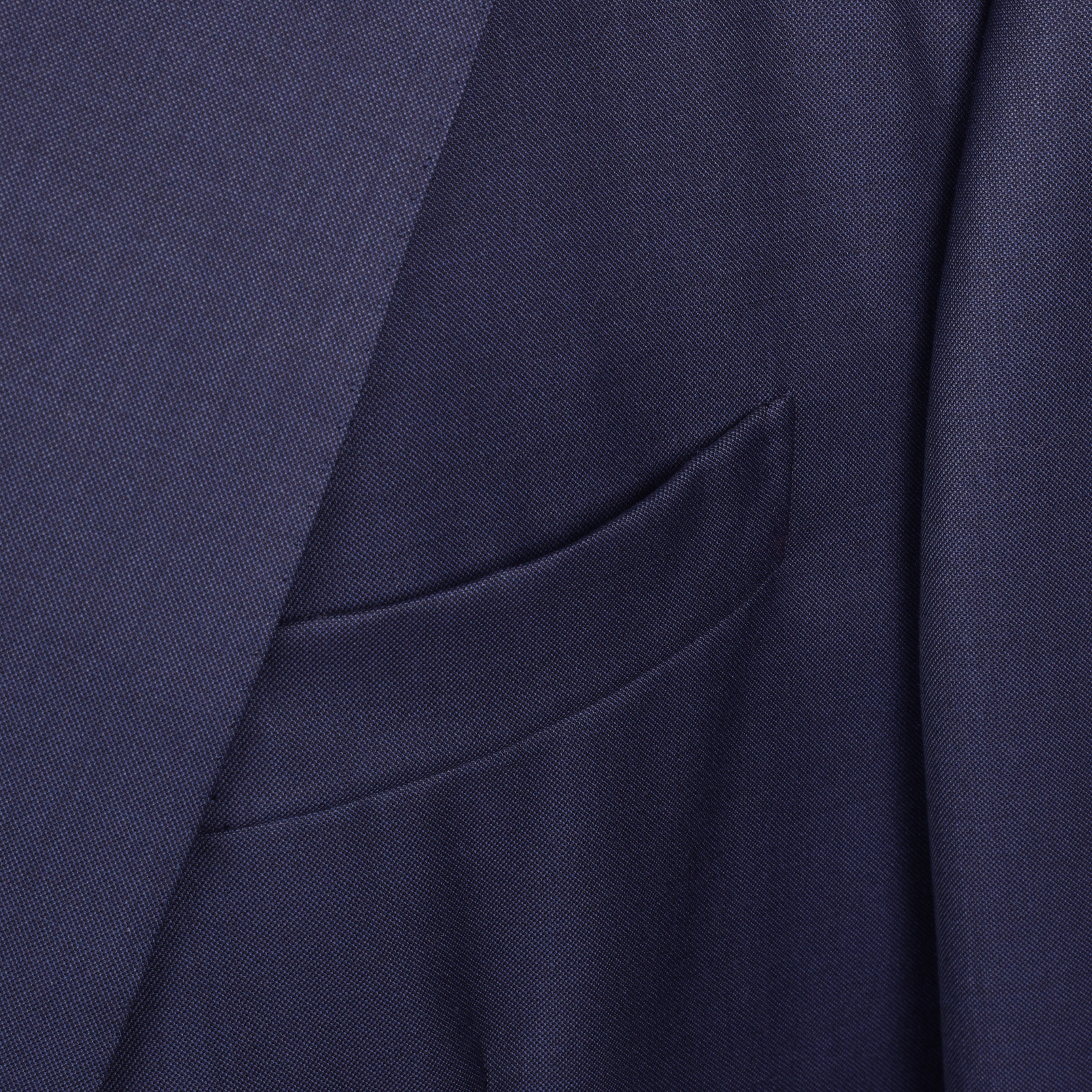 BRUNELLO CUCINELLI MEN'S COLORED BLUE VIRGIN WOOL SUIT