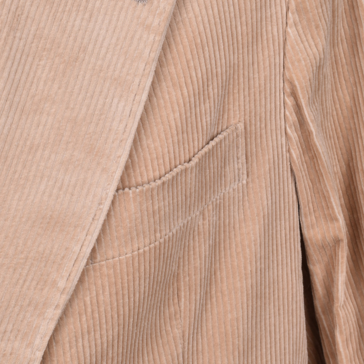 BRUNELLO CUCINELLI MEN'S CAMEL COTTON CORDUROY SUIT