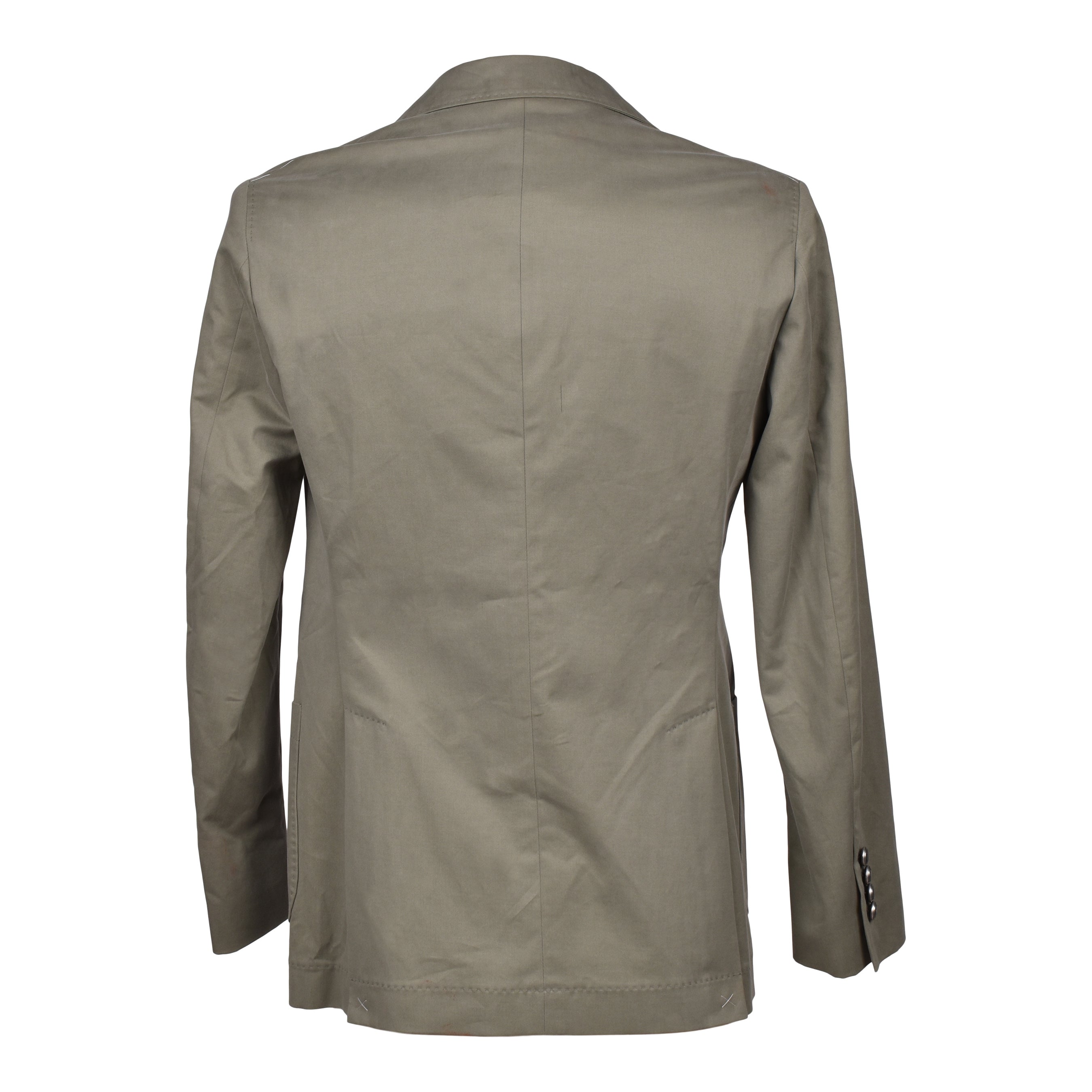 BRUNELLO CUCINELLI MEN'S SAGE DOUBLE-BREASTED LEISURE SUIT