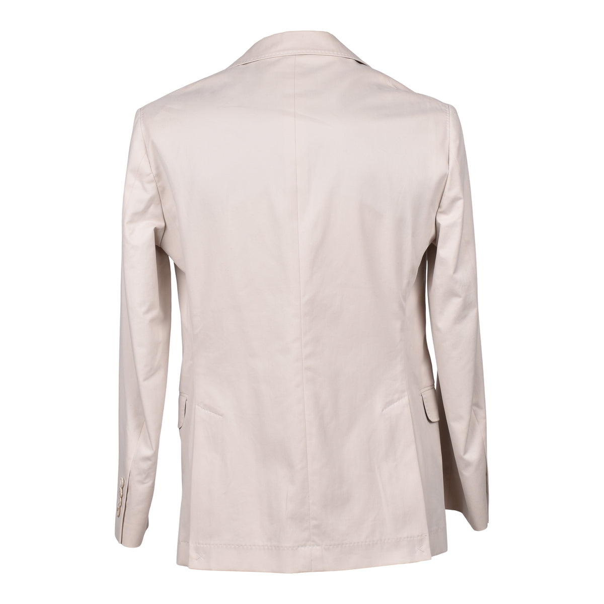 BRUNELLO CUCINELLI MEN'S BEIGE COTTON CASUAL SUIT
