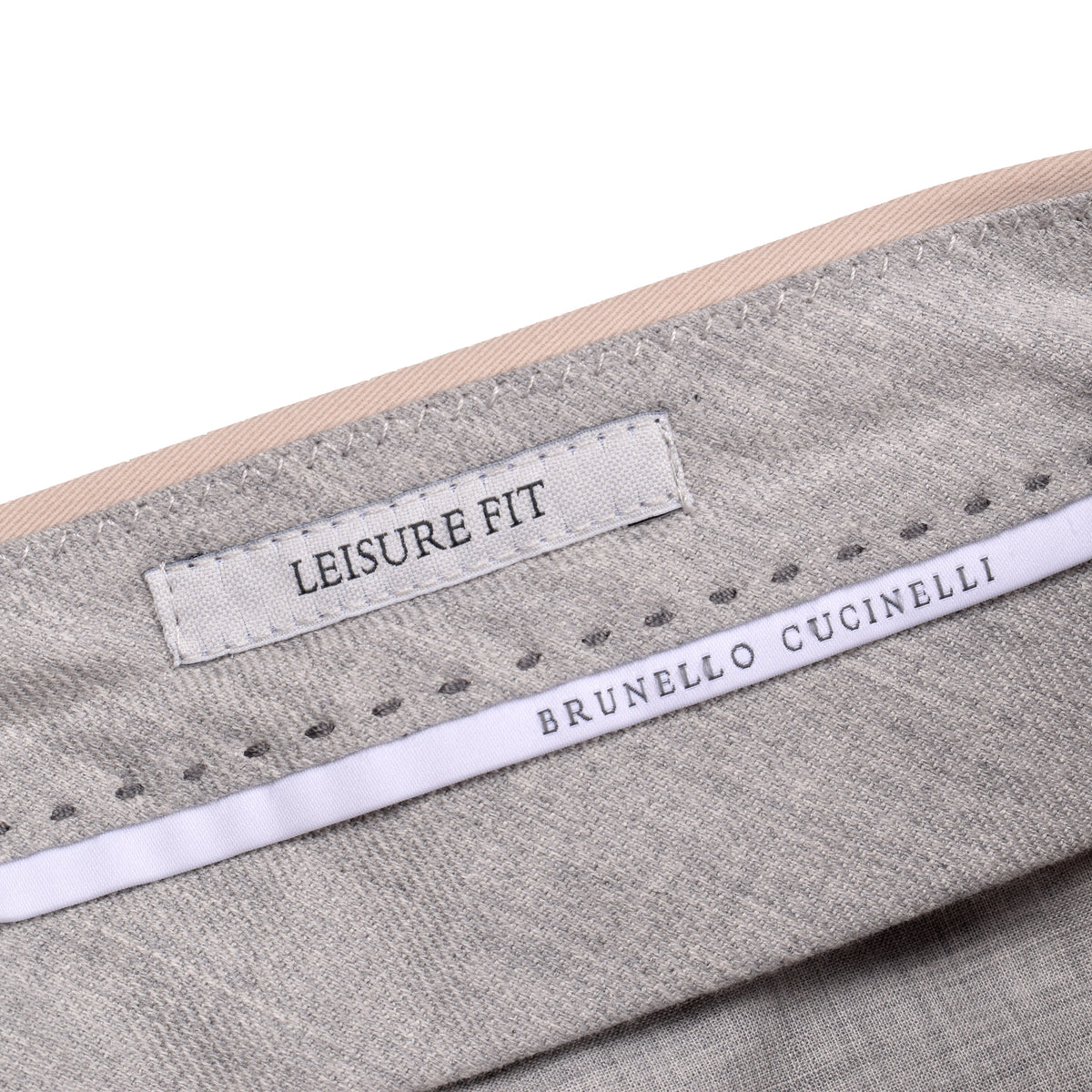 BRUNELLO CUCINELLI MEN'S BEIGE COTTON CASUAL SUIT