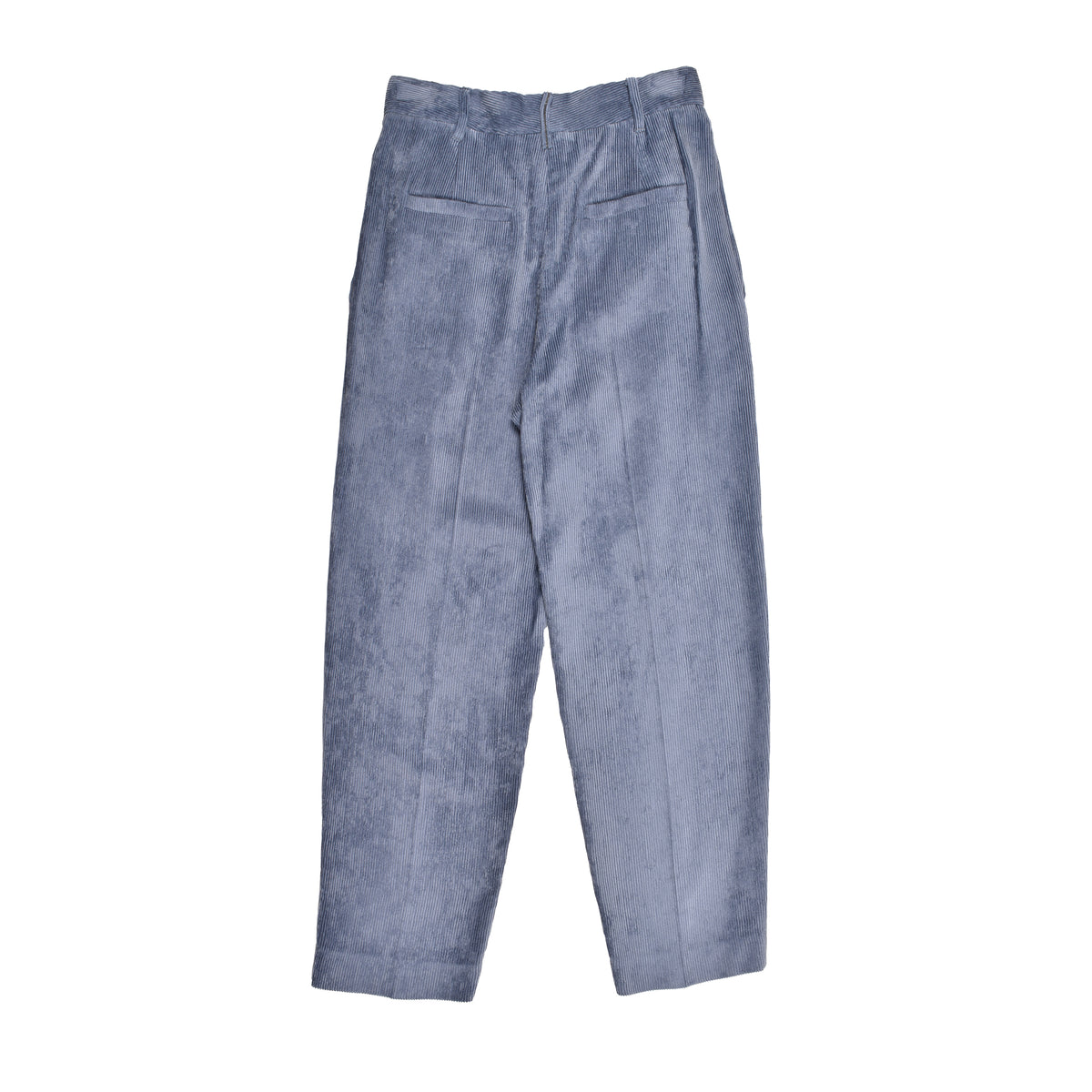 BRUNELLO CUCINELLI WOMEN'S BLUE CROPPED TROUSERS