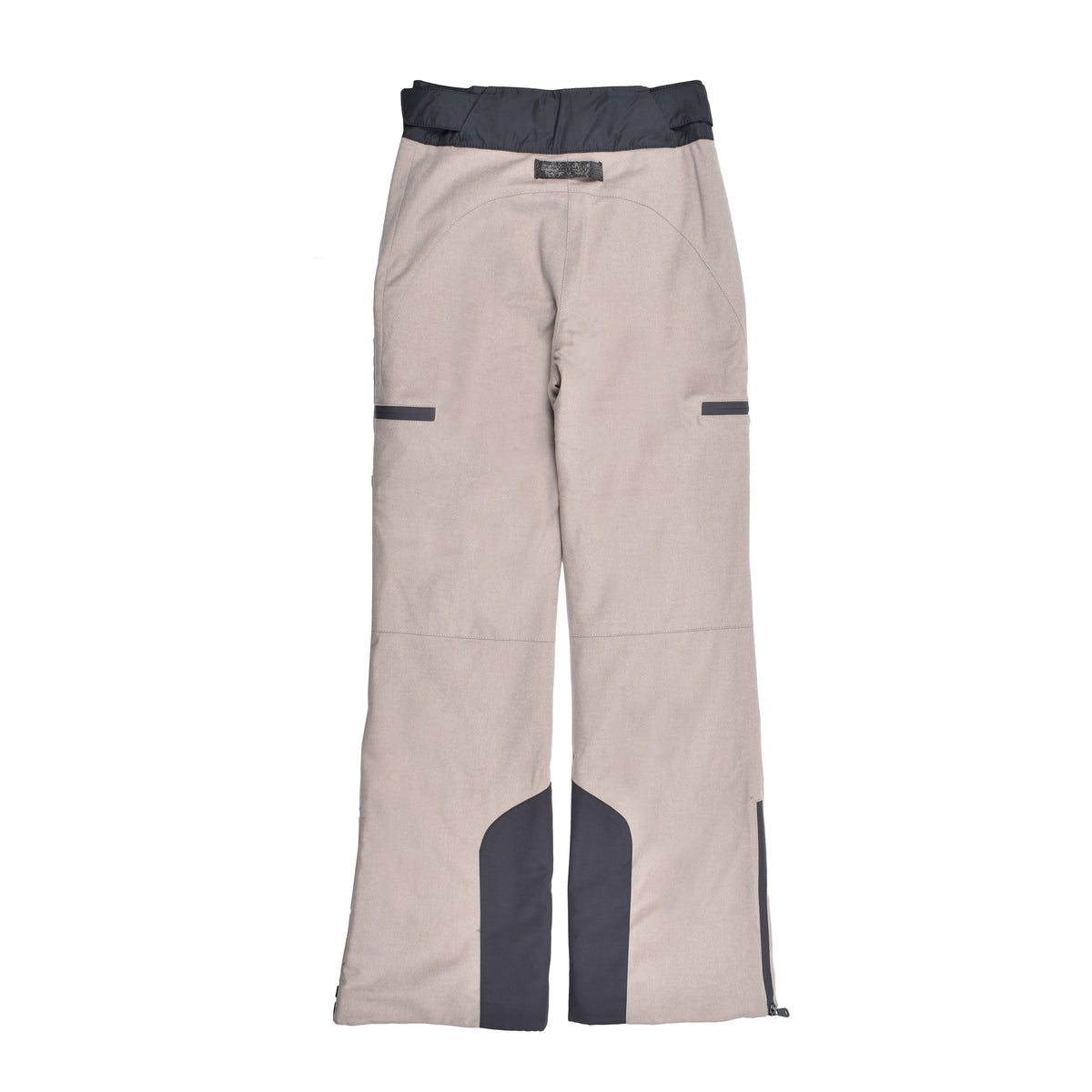 BRUNELLO CUCINELLI WOMEN'S BEIGE WOOL SKI TROUSERS