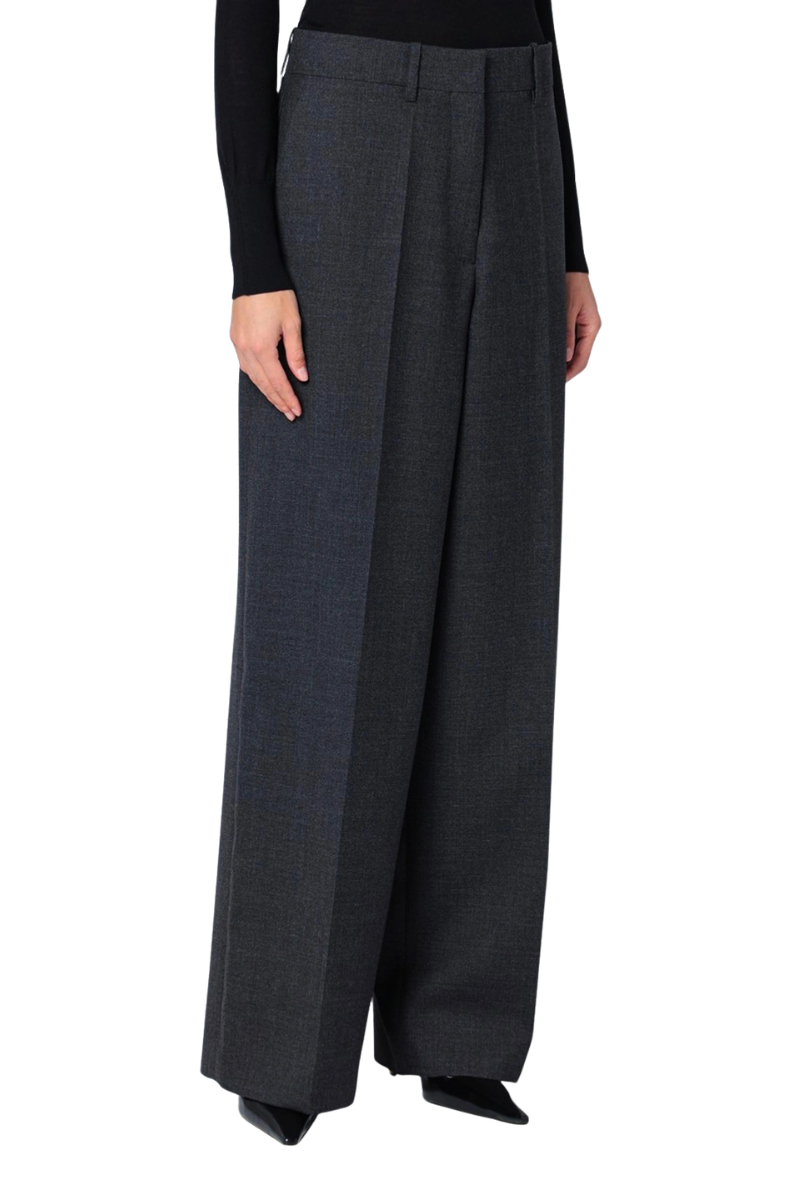 Givenchy Relaxed Fit Low Waist Pants Grey Mix BW514V14FU