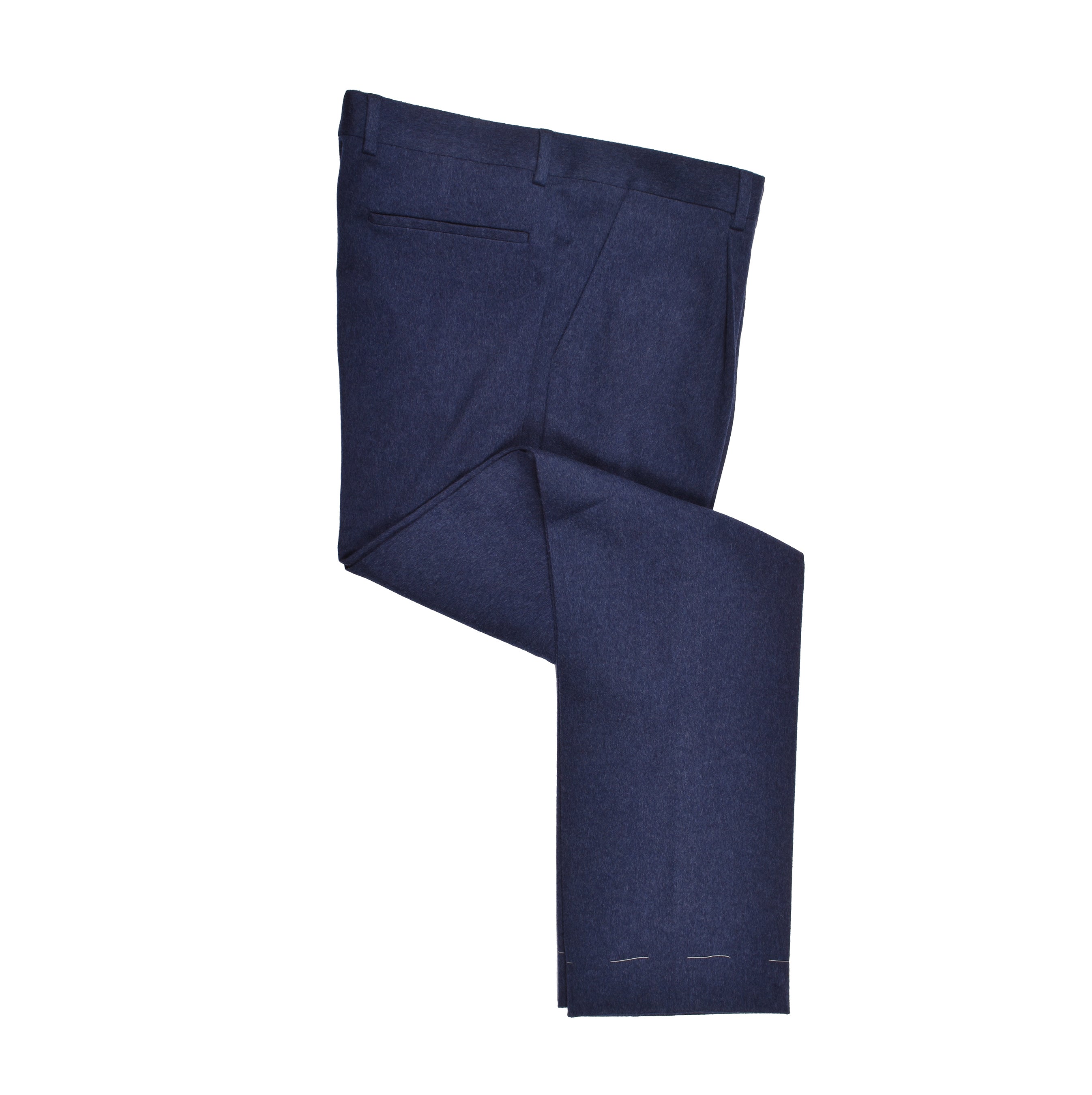 BRUNELLO CUCINELLI MEN'S DENIM CASHMERE WOOL BLEND SUIT