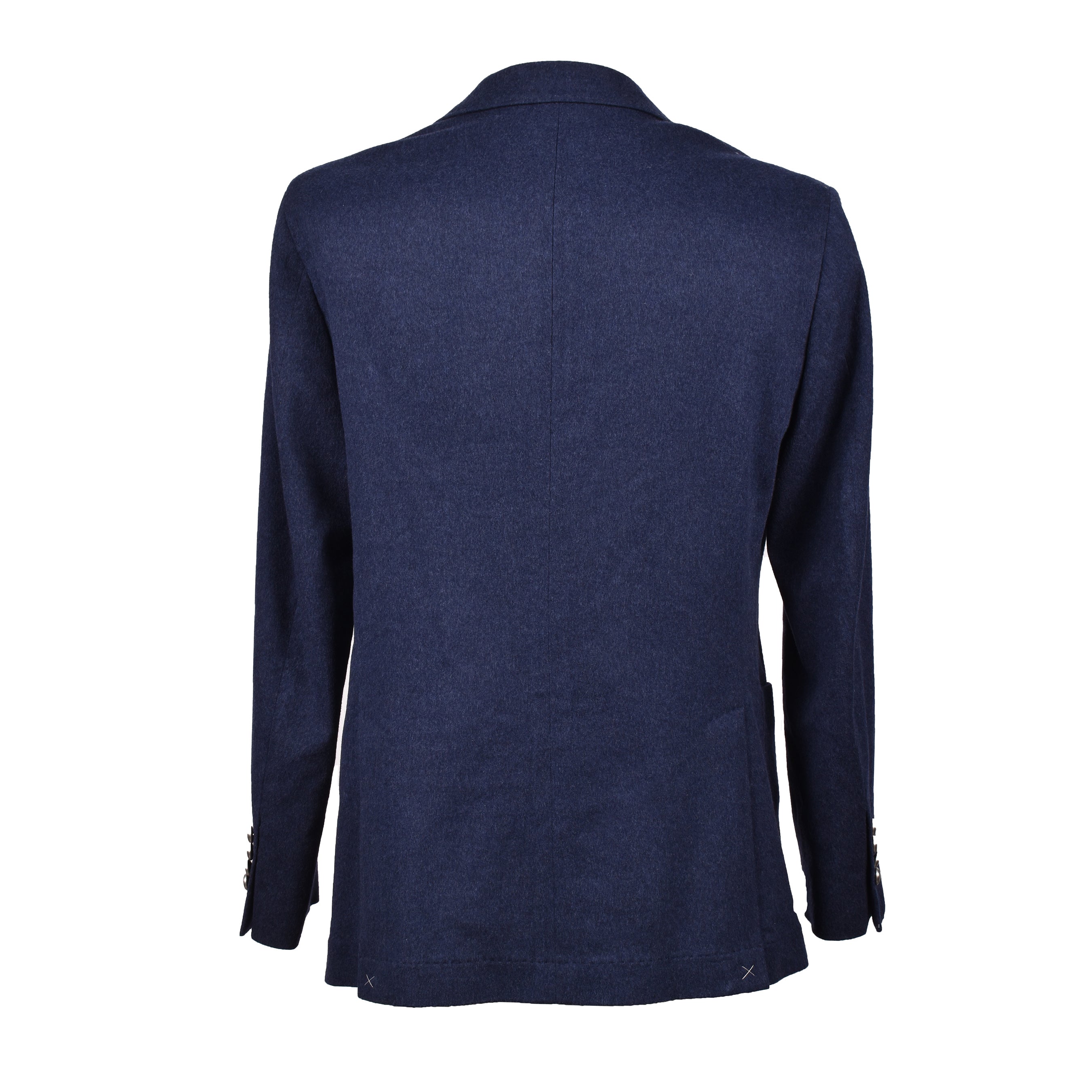 BRUNELLO CUCINELLI MEN'S DENIM CASHMERE WOOL BLEND SUIT