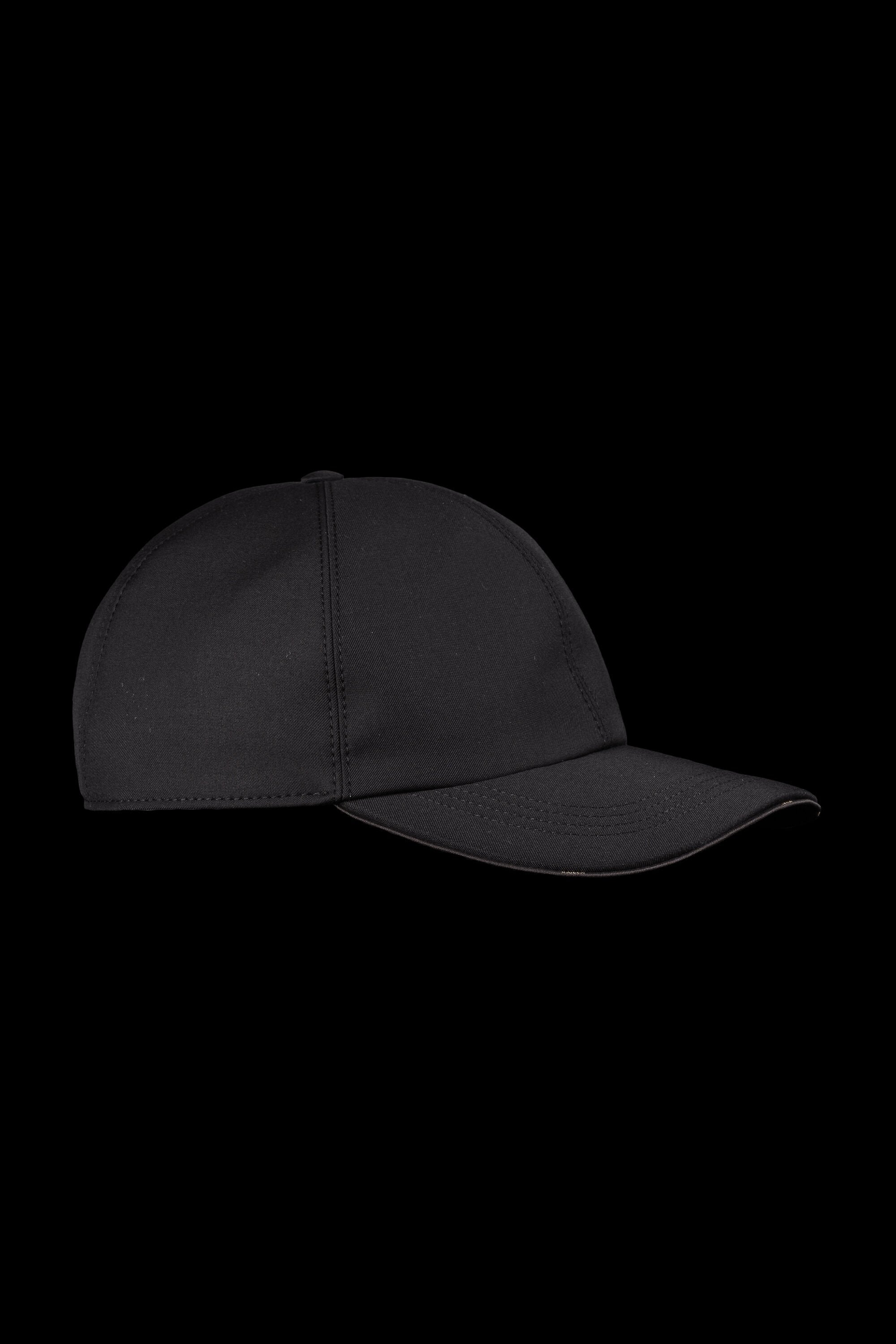 MOORER MEN'S BLACK STRUCTURED BASEBALL CAP