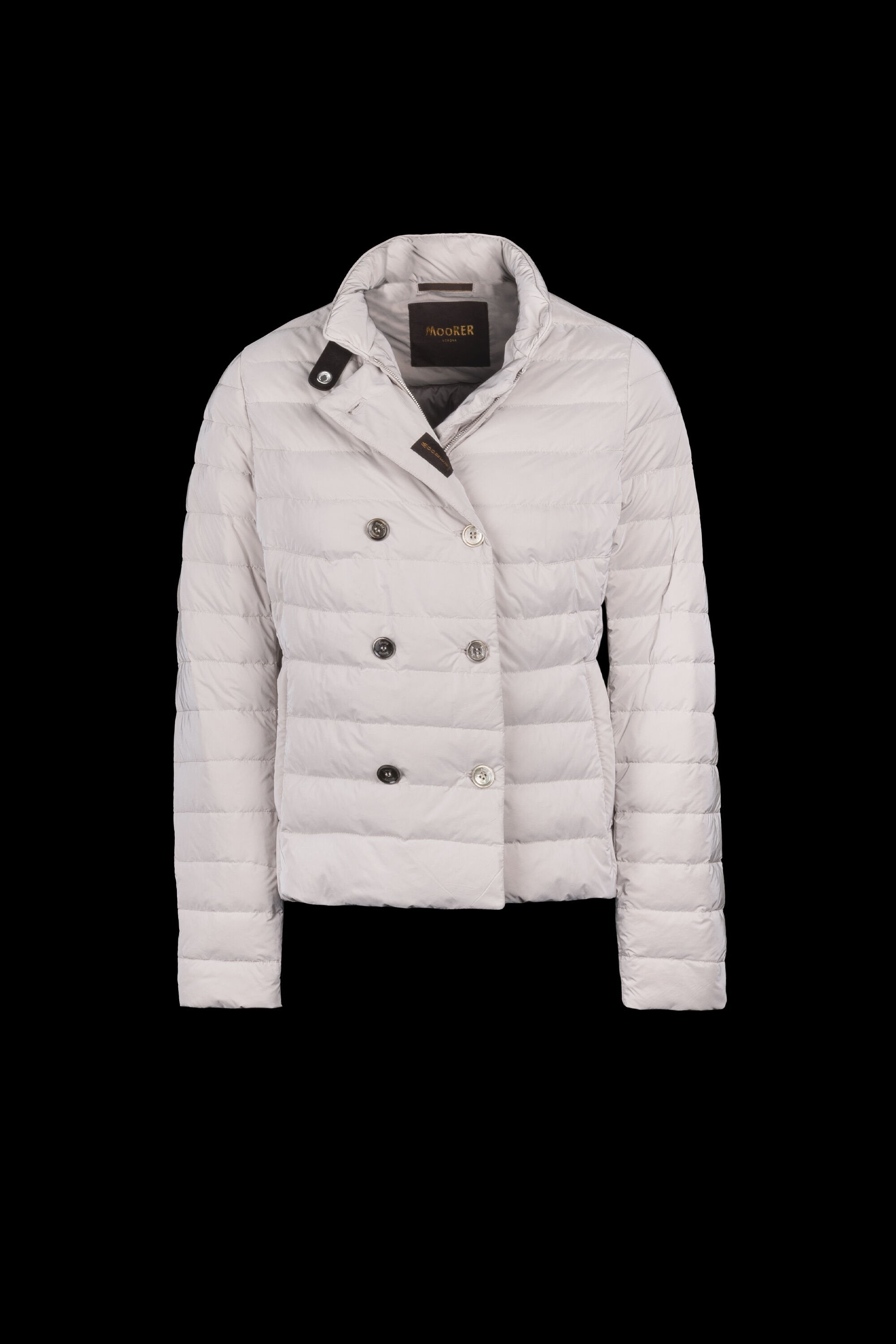 MOORER WOMEN'S PEARL QUILTED DOUBLE-BREASTED JACKET