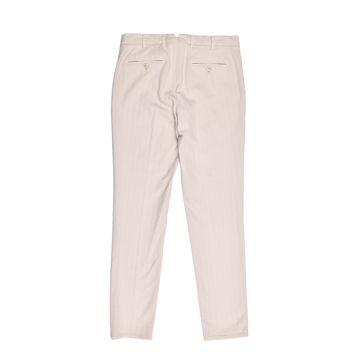 BRUNELLO CUCINELLI MEN'S FLAX TAILORED LEISURE TROUSERS