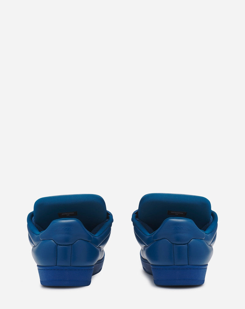 LANVIN MEN'S BLUE LOW-TOP SNEAKERS