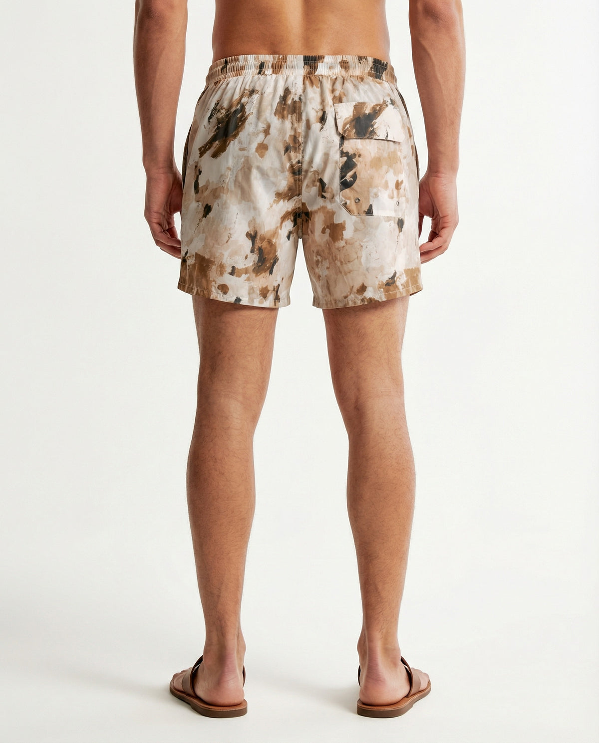 PESERICO MEN'S MULTI CAMOUFLAGE SWIM SHORTS