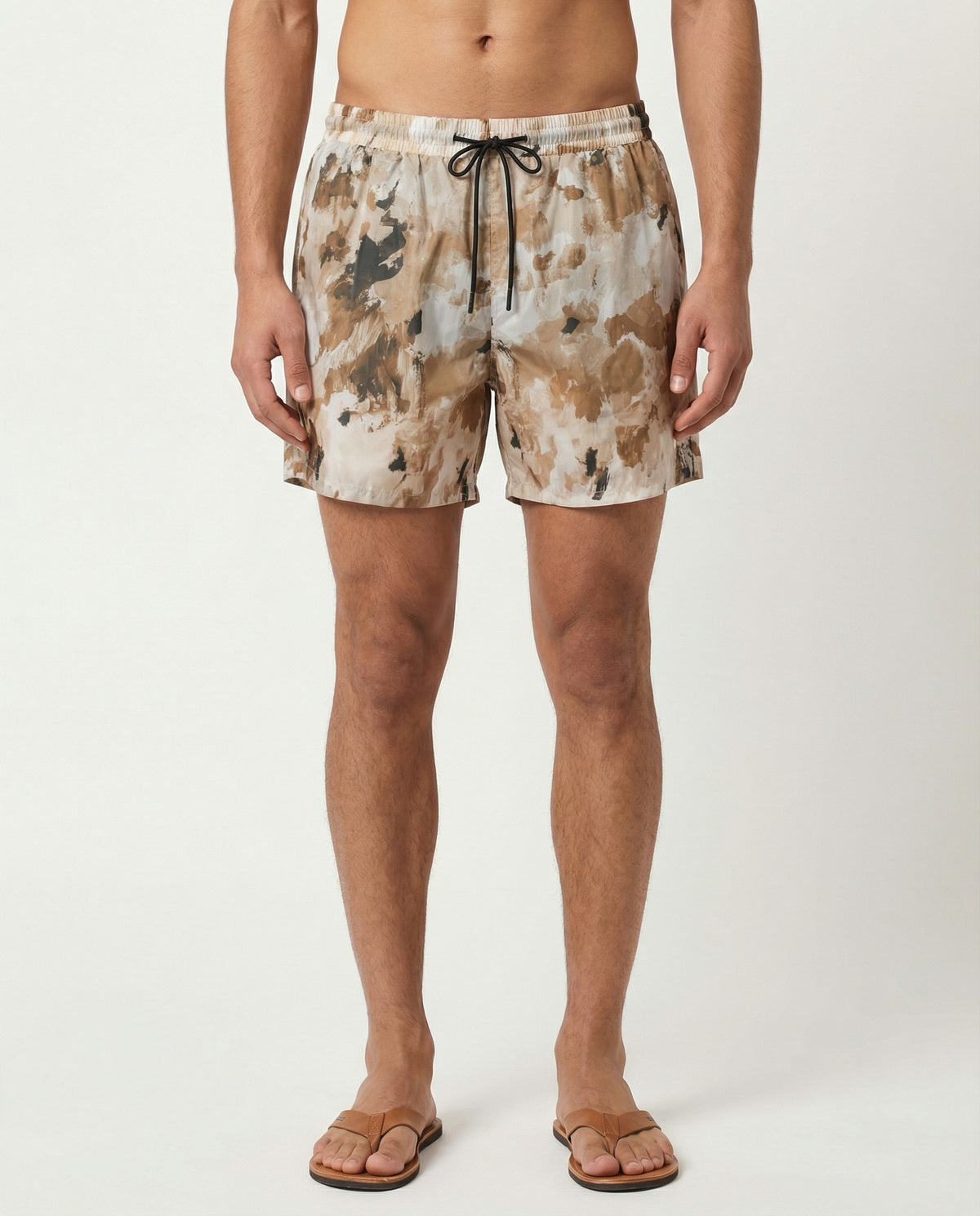 PESERICO MEN'S MULTI CAMOUFLAGE SWIM SHORTS