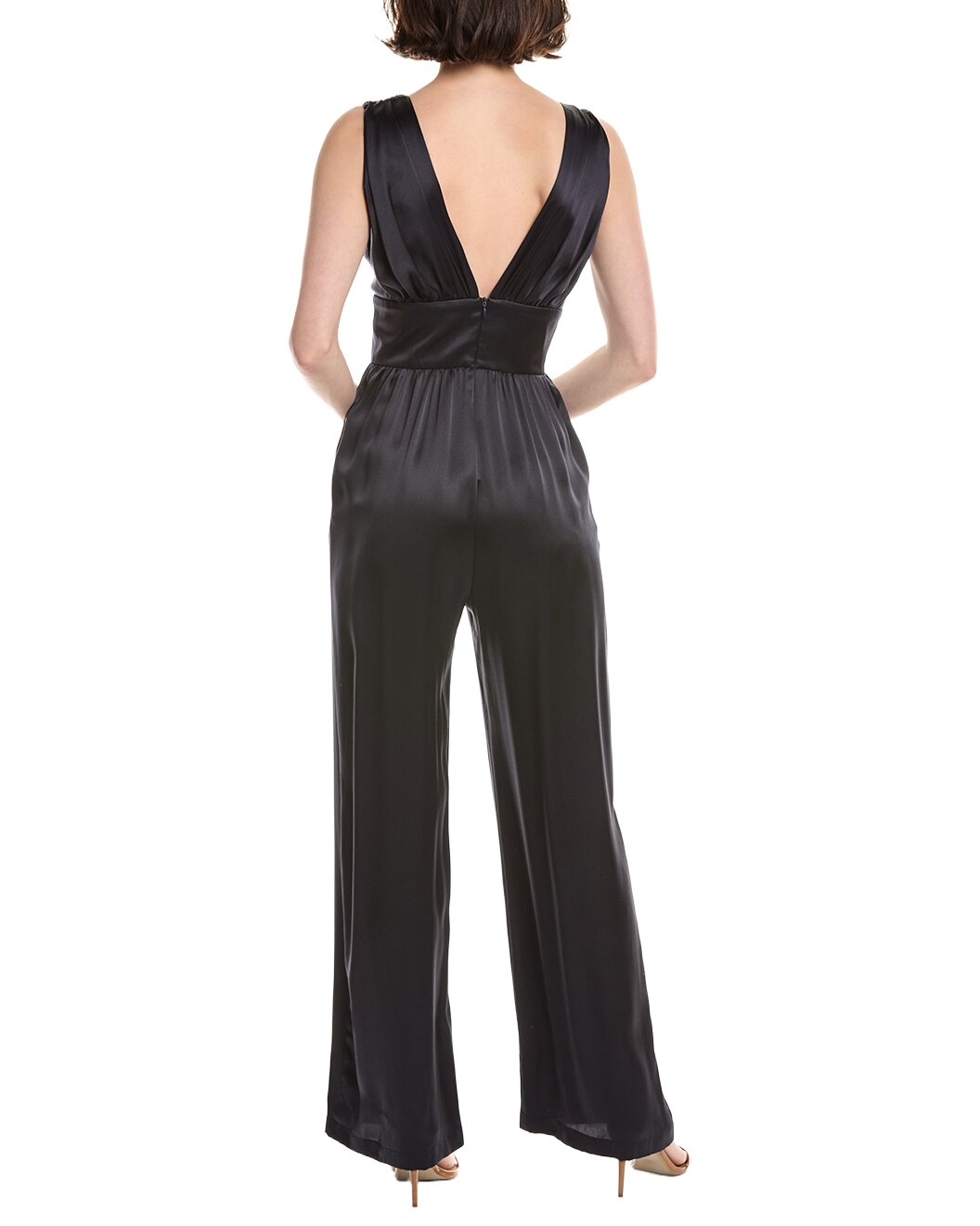 ELEVENTY WOMEN'S NAVY SLEEVELESS JUMPSUIT