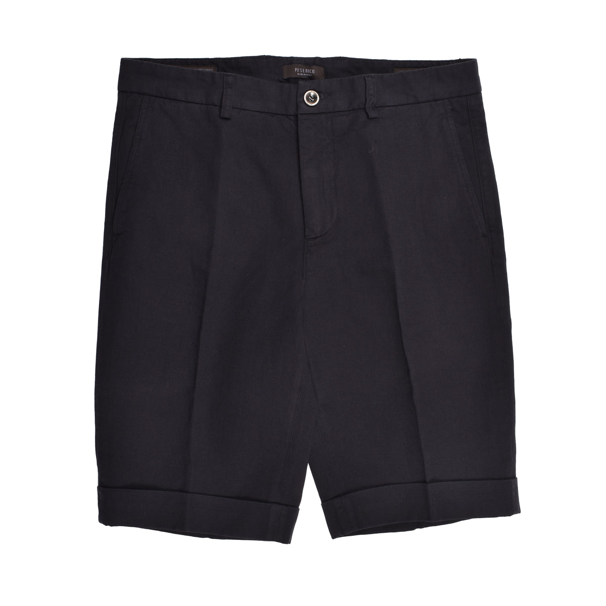 PESERICO MEN'S DARK NAVY BERMUDA SHORTS