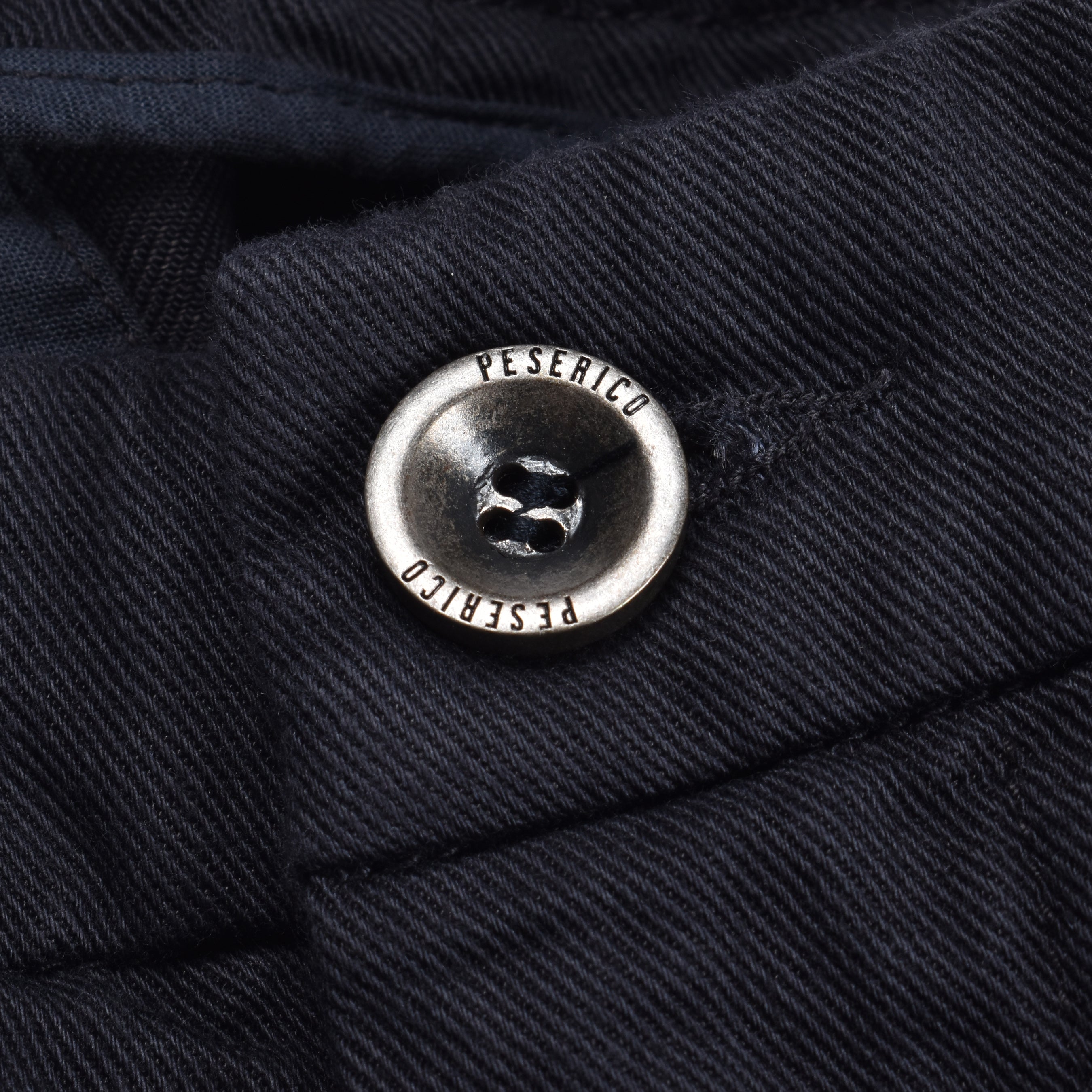 PESERICO MEN'S DARK NAVY BERMUDA SHORTS