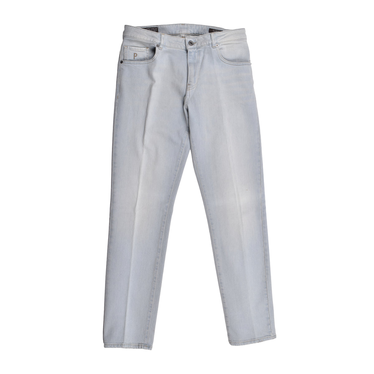 PESERICO MEN'S LIGHT BLUE DENIM JEANS