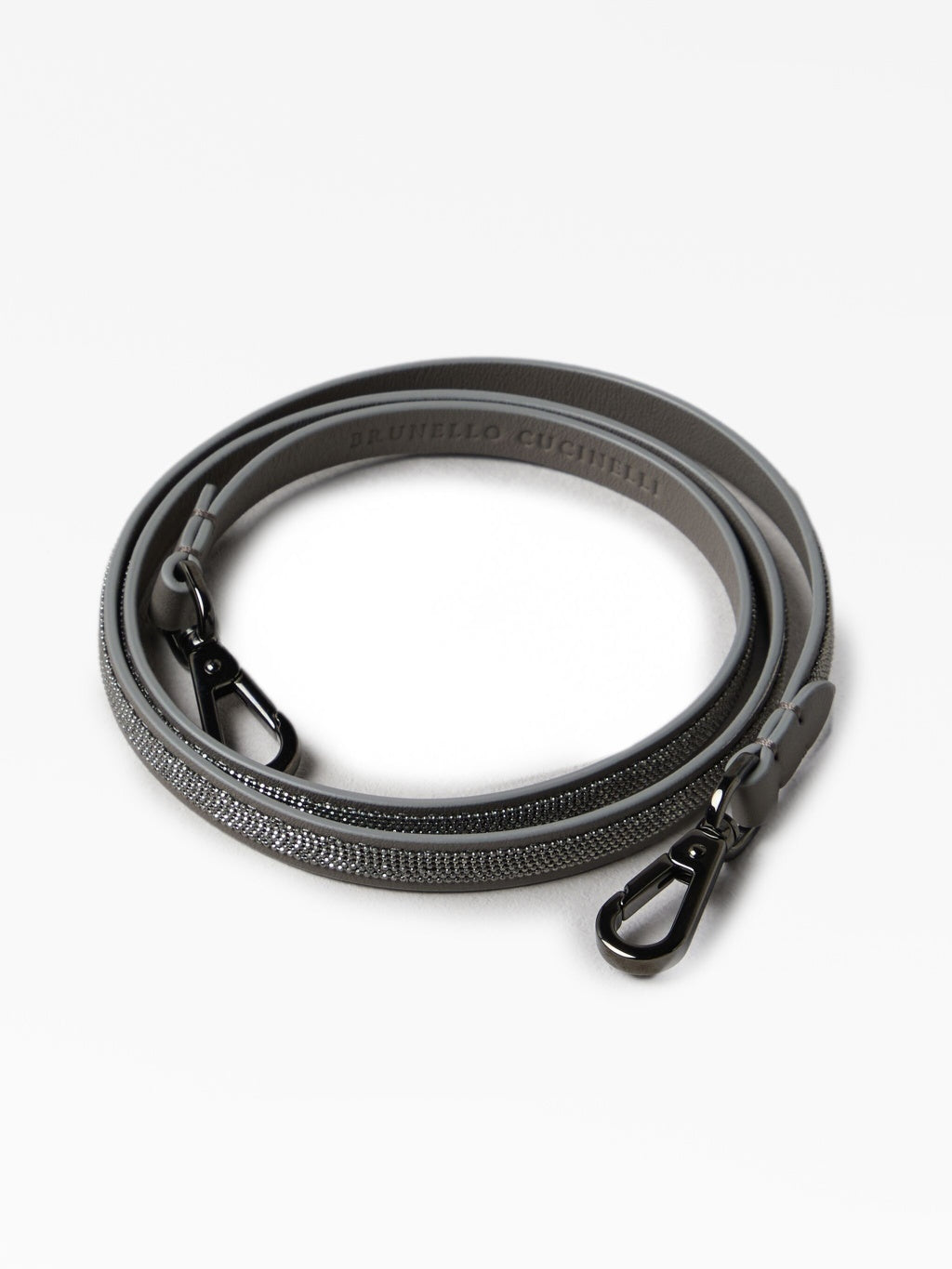 BRUNELLO CUCINELLI WOMEN'S RUTHENIUM OTTONE BAG STRAP