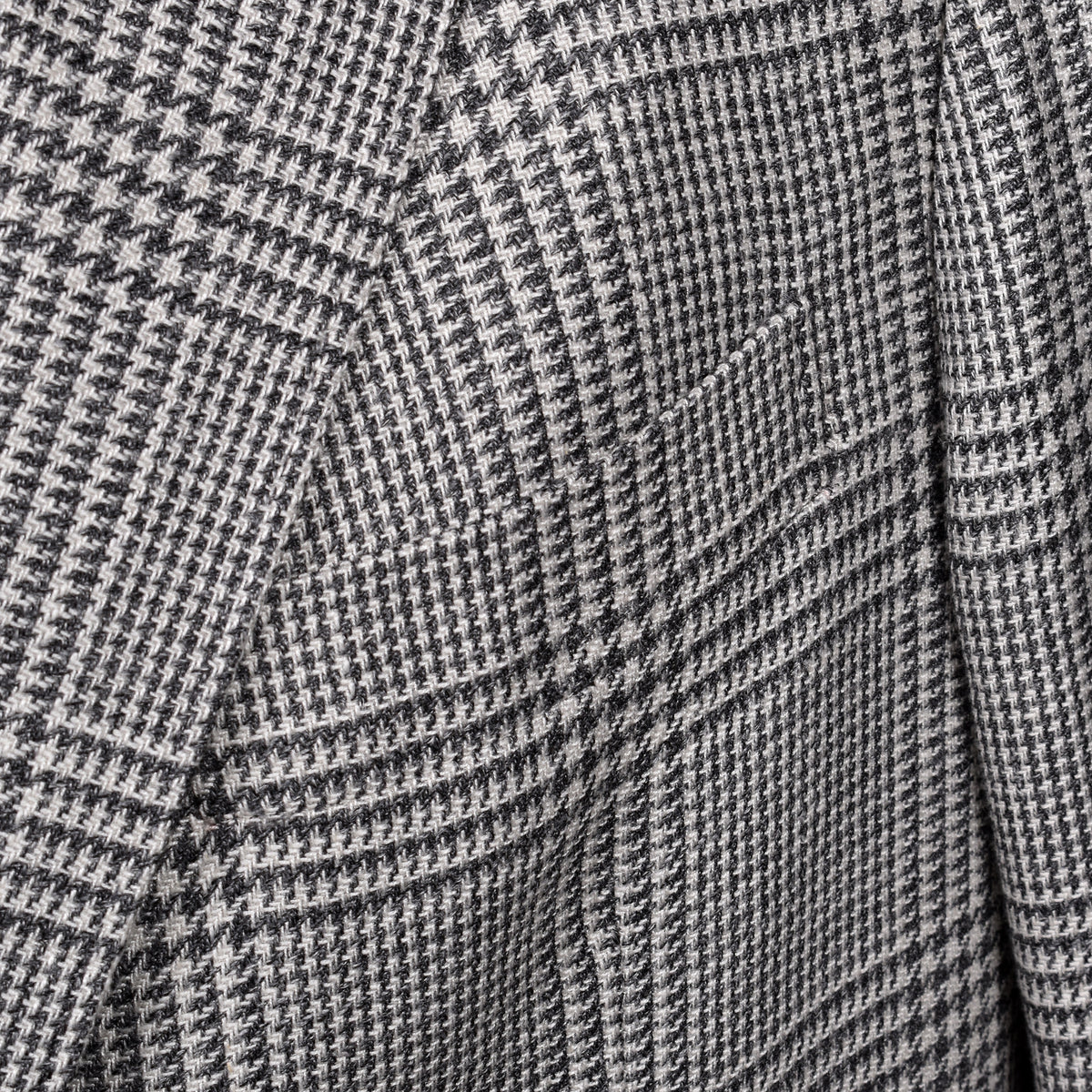 BRUNELLO CUCINELLI MEN'S GREY WOOL BLEND BLAZER