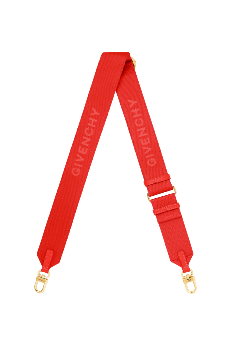 Givenchy Extra Strap W/ Snap Hook 45Mm-Red