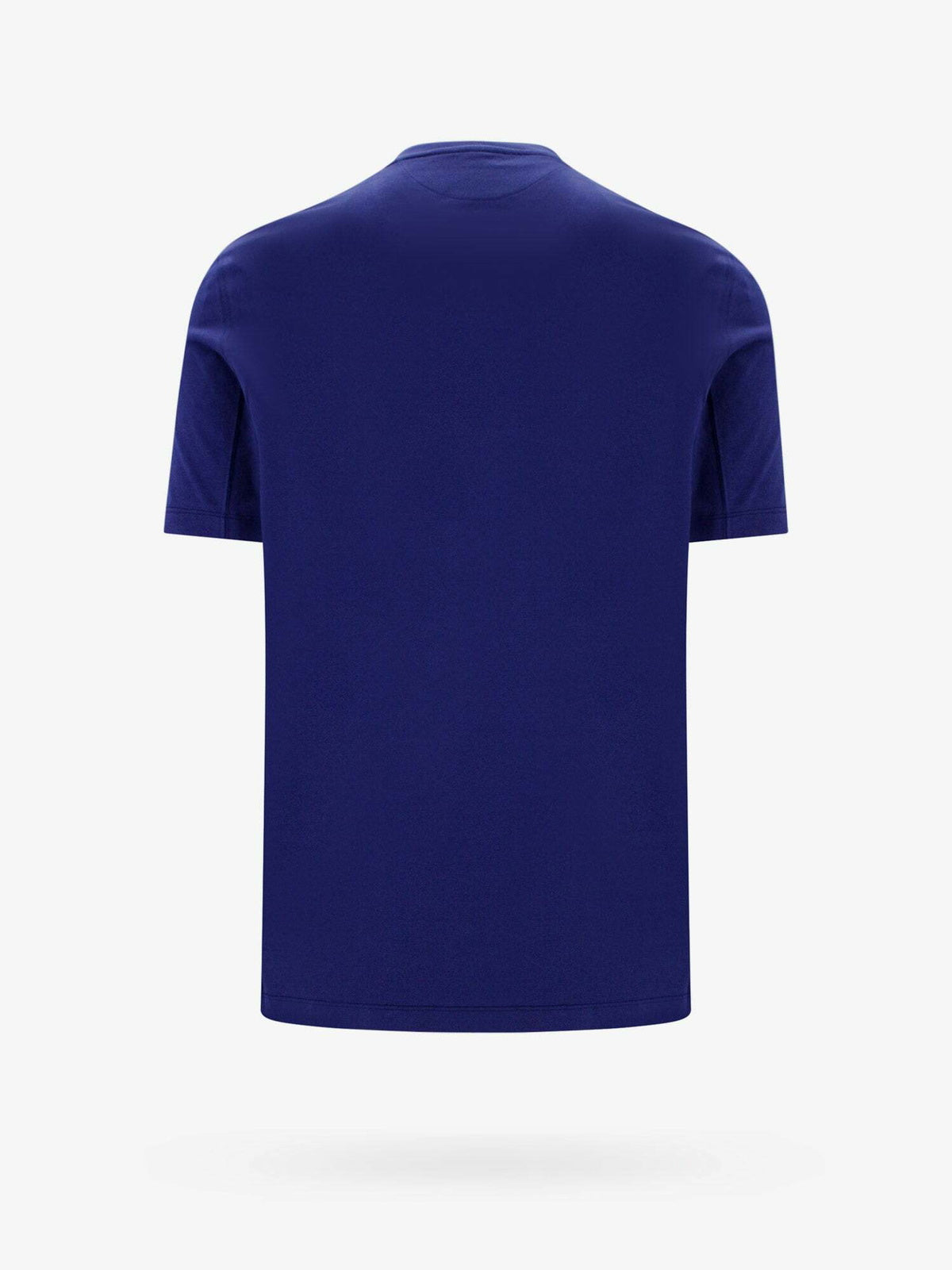 BRUNELLO CUCINELLI MEN'S NAVY CREW NECK T-SHIRT