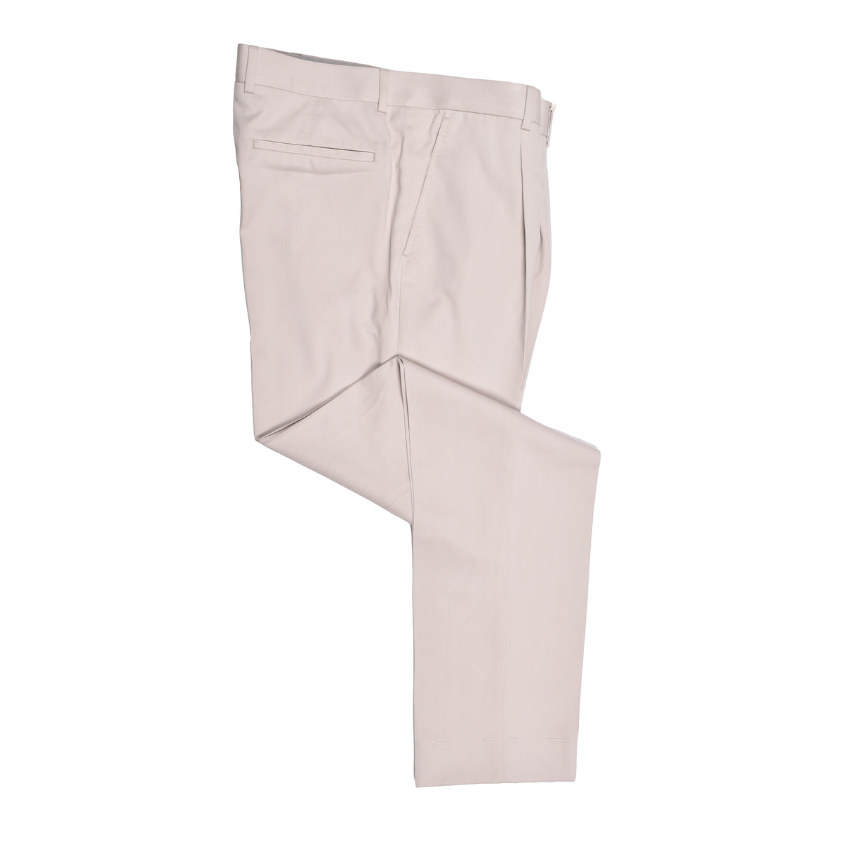BRUNELLO CUCINELLI MEN'S BEIGE SILK TAILORED SUIT