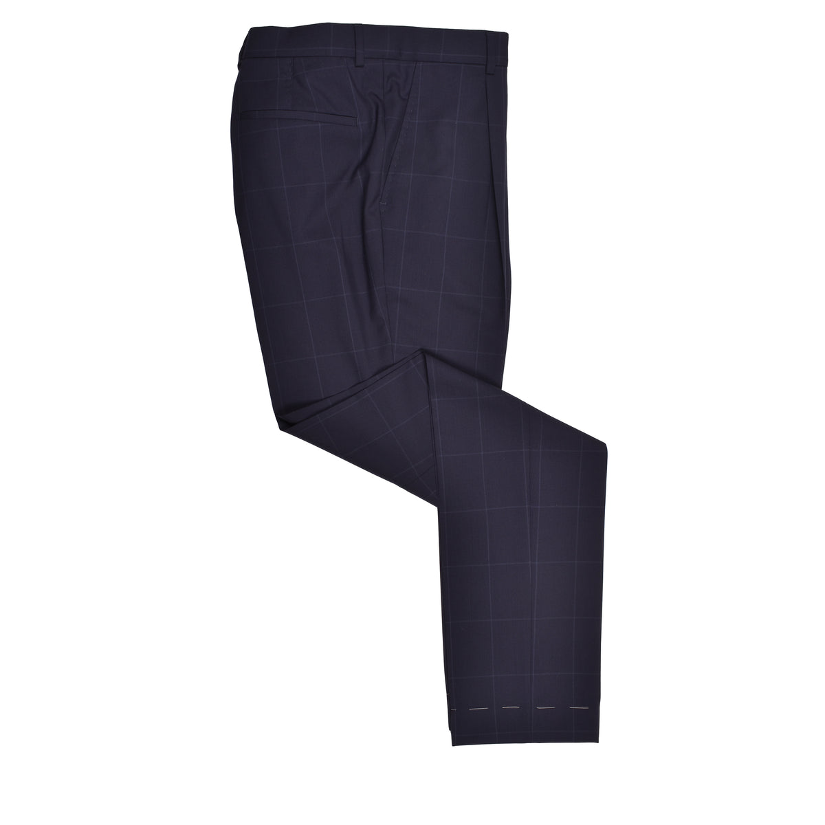 BRUNELLO CUCINELLI MEN'S NAVY VIRGIN WOOL SUIT